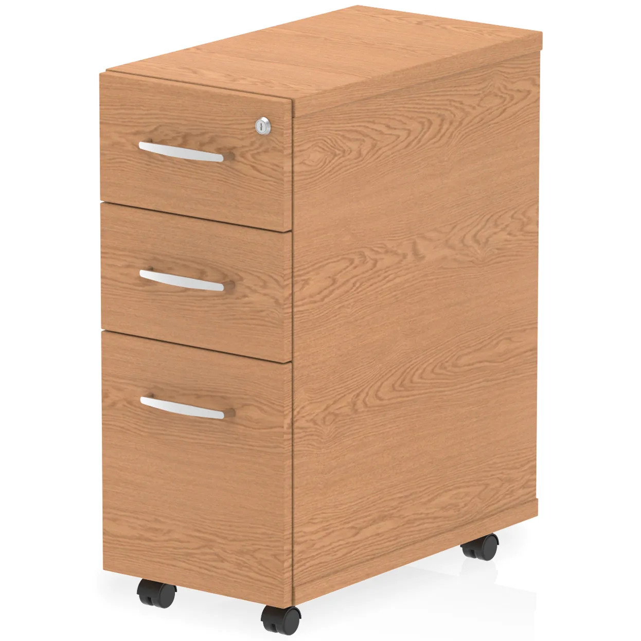 Impulse Under Desk 3 Drawer Office Pedestal in Standard or Slimline Widths