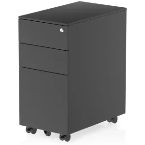 Steel Mobile Under Desk Pedestal with 3 Lockable Drawers