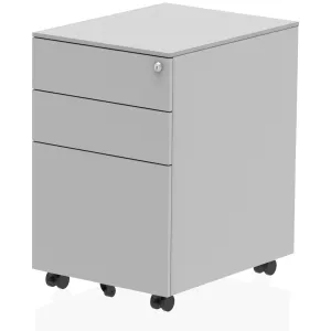 Steel Mobile Under Desk Pedestal with 3 Lockable Drawers