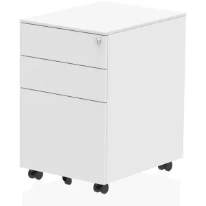 Steel Mobile Under Desk Pedestal with 3 Lockable Drawers
