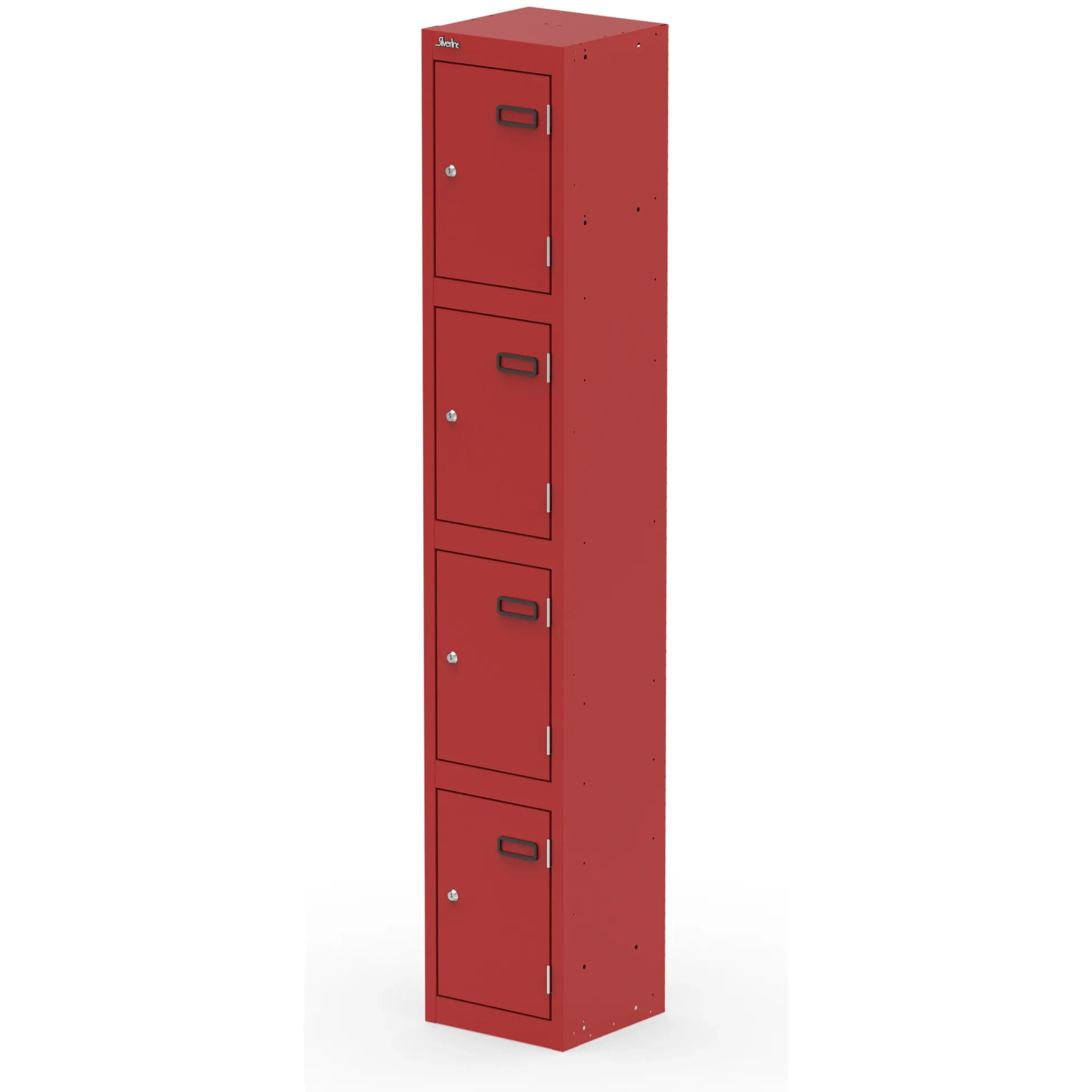 Qube 1800mm High Triple Locking Steel Staff Locker