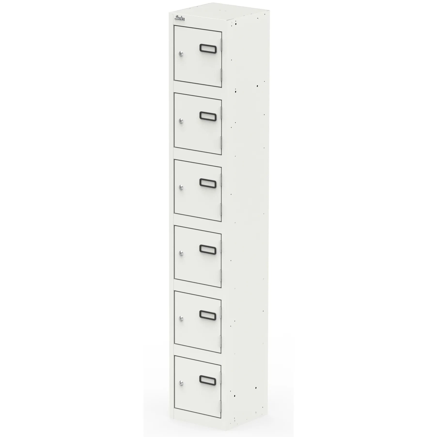 Qube 1800mm High Triple Locking Steel Staff Locker
