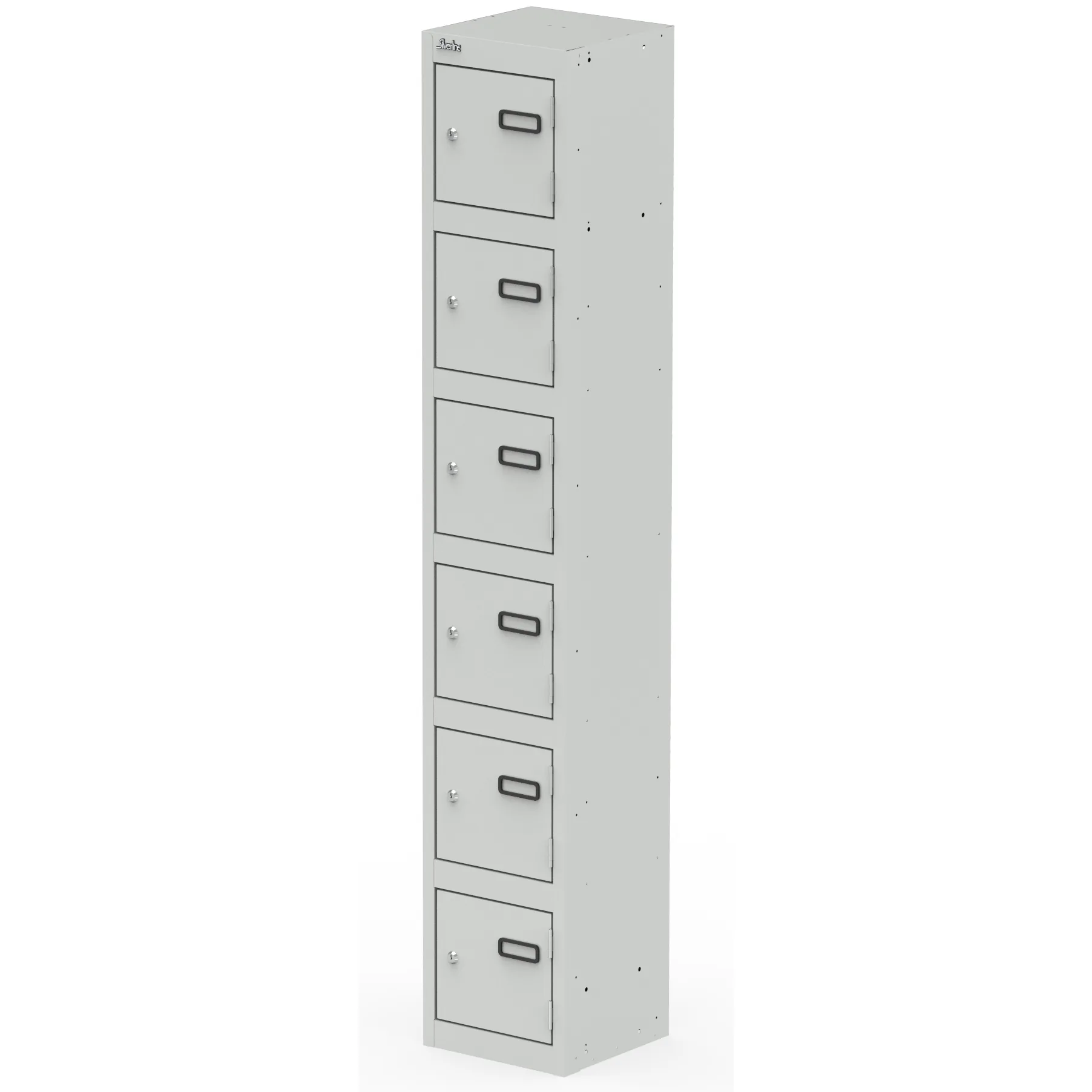 Qube 1800mm High Triple Locking Steel Staff Locker