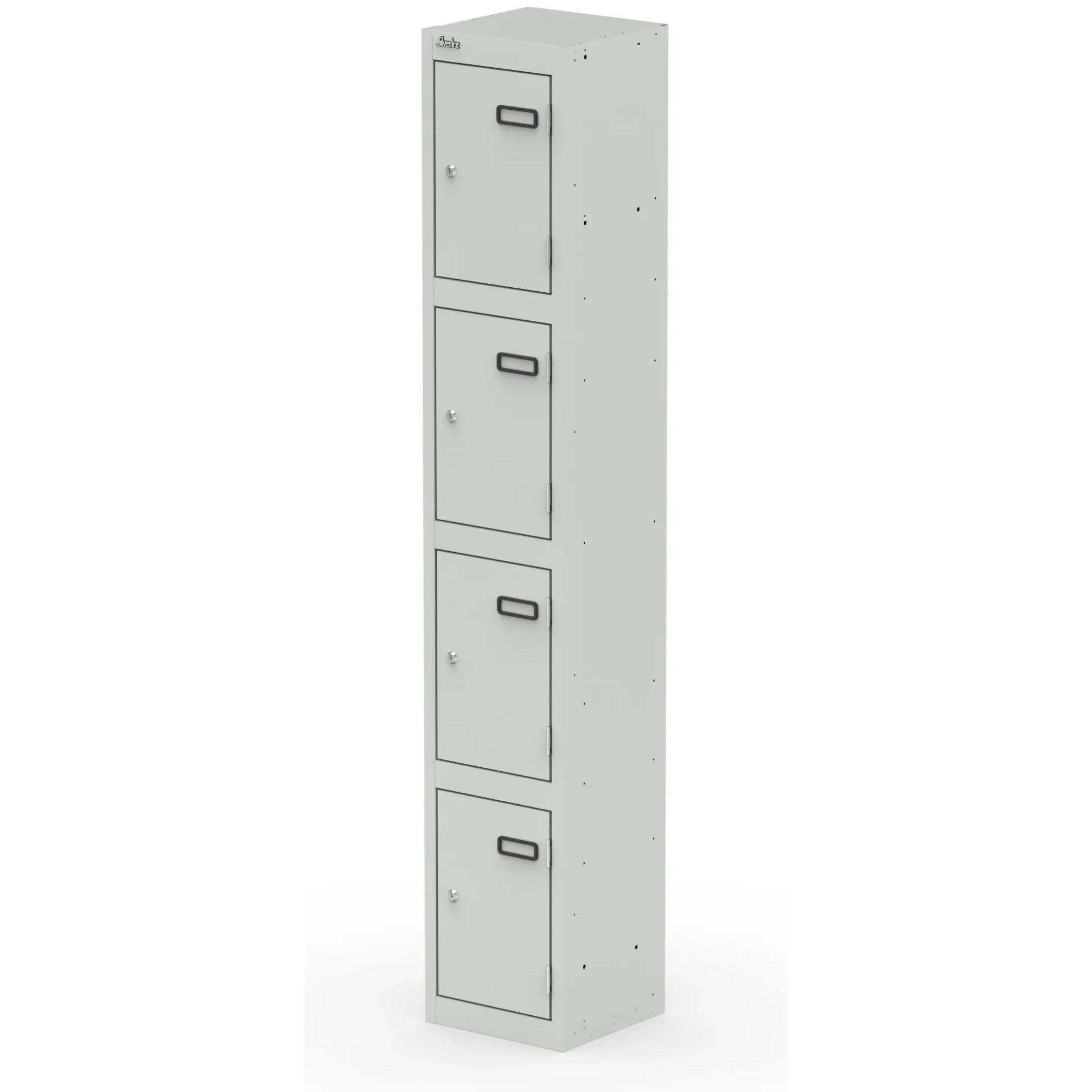 Qube 1800mm High Triple Locking Steel Staff Locker