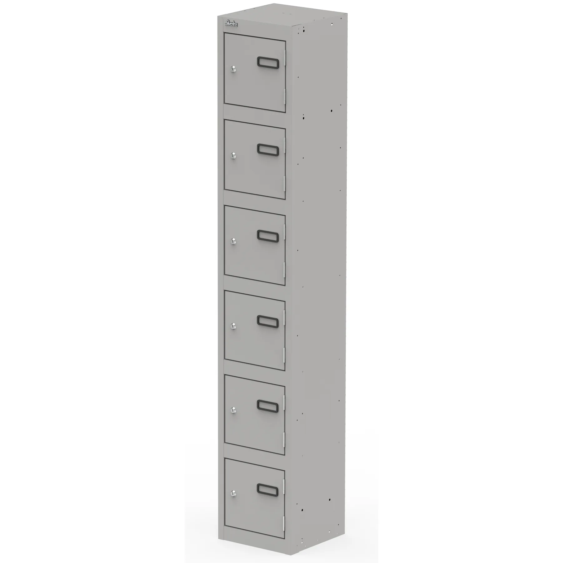Qube 1800mm High Triple Locking Steel Staff Locker