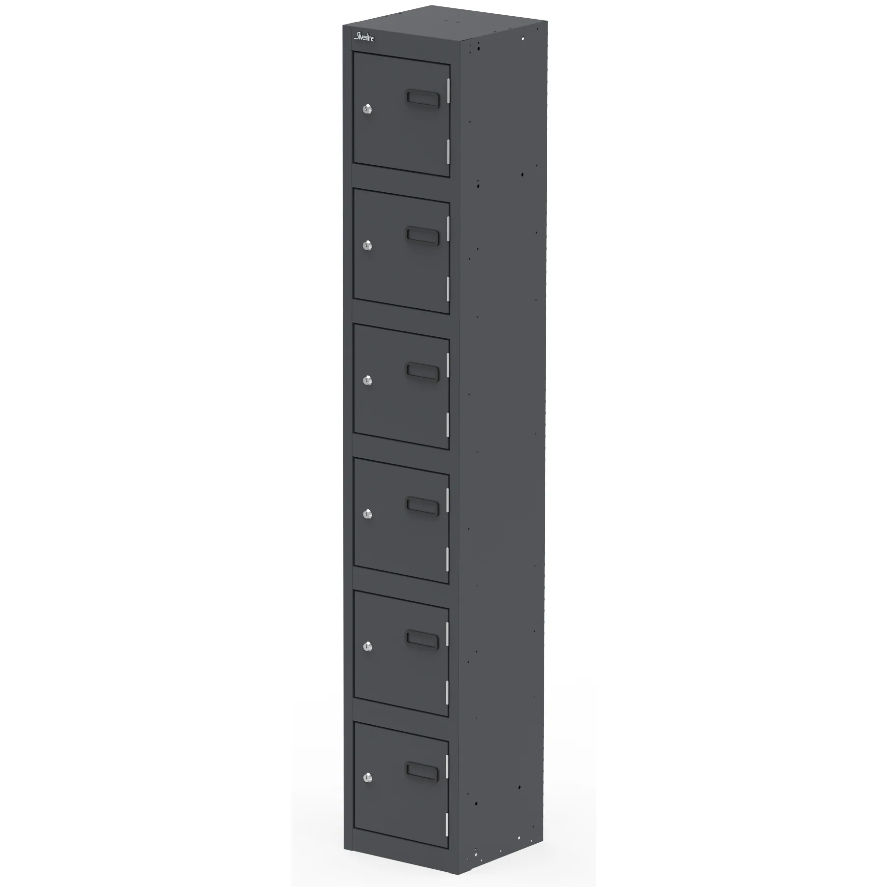 Qube 1800mm High Triple Locking Steel Staff Locker