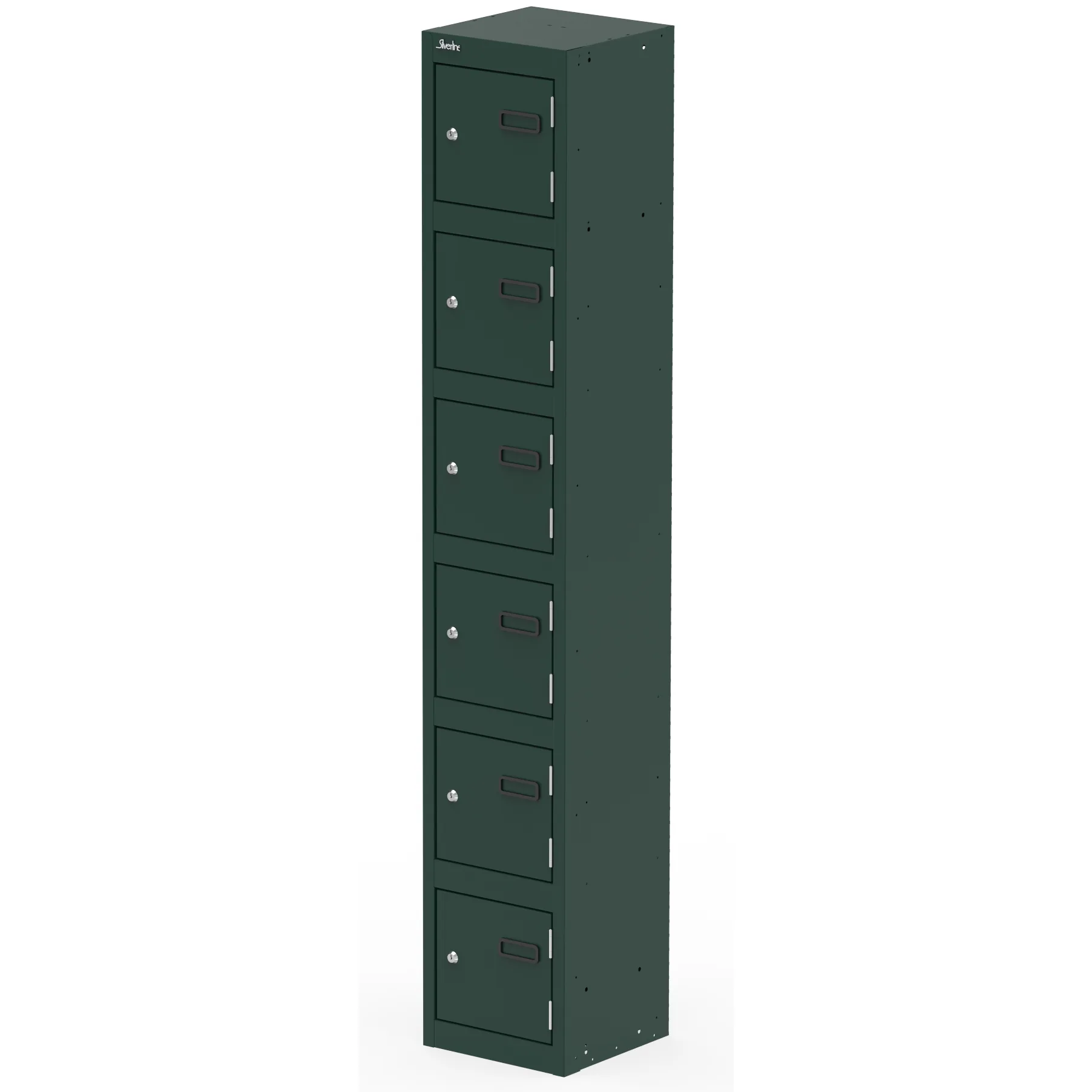 Qube 1800mm High Triple Locking Steel Staff Locker