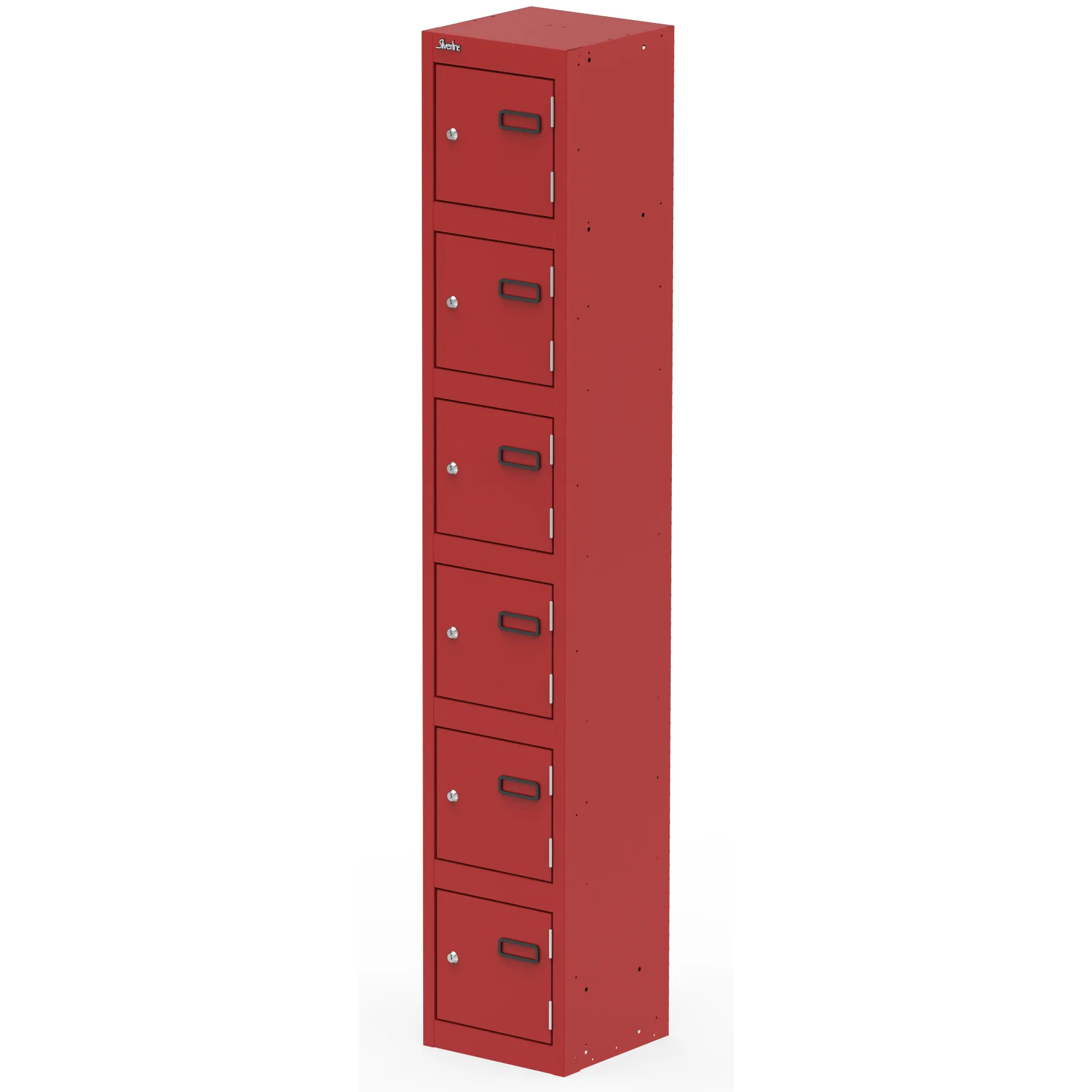 Qube 1800mm High Triple Locking Steel Staff Locker
