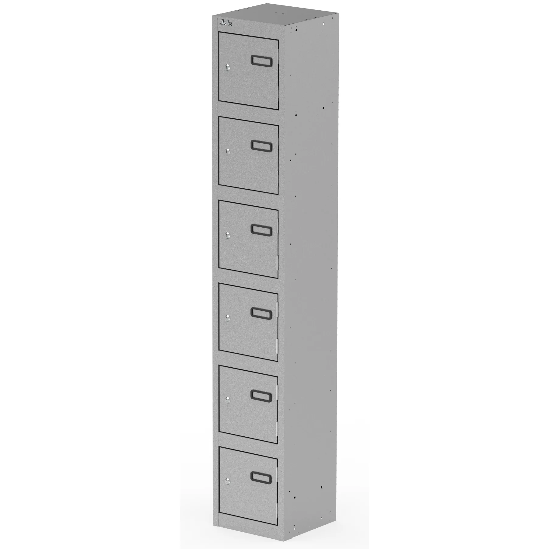 Qube 1800mm High Triple Locking Steel Staff Locker