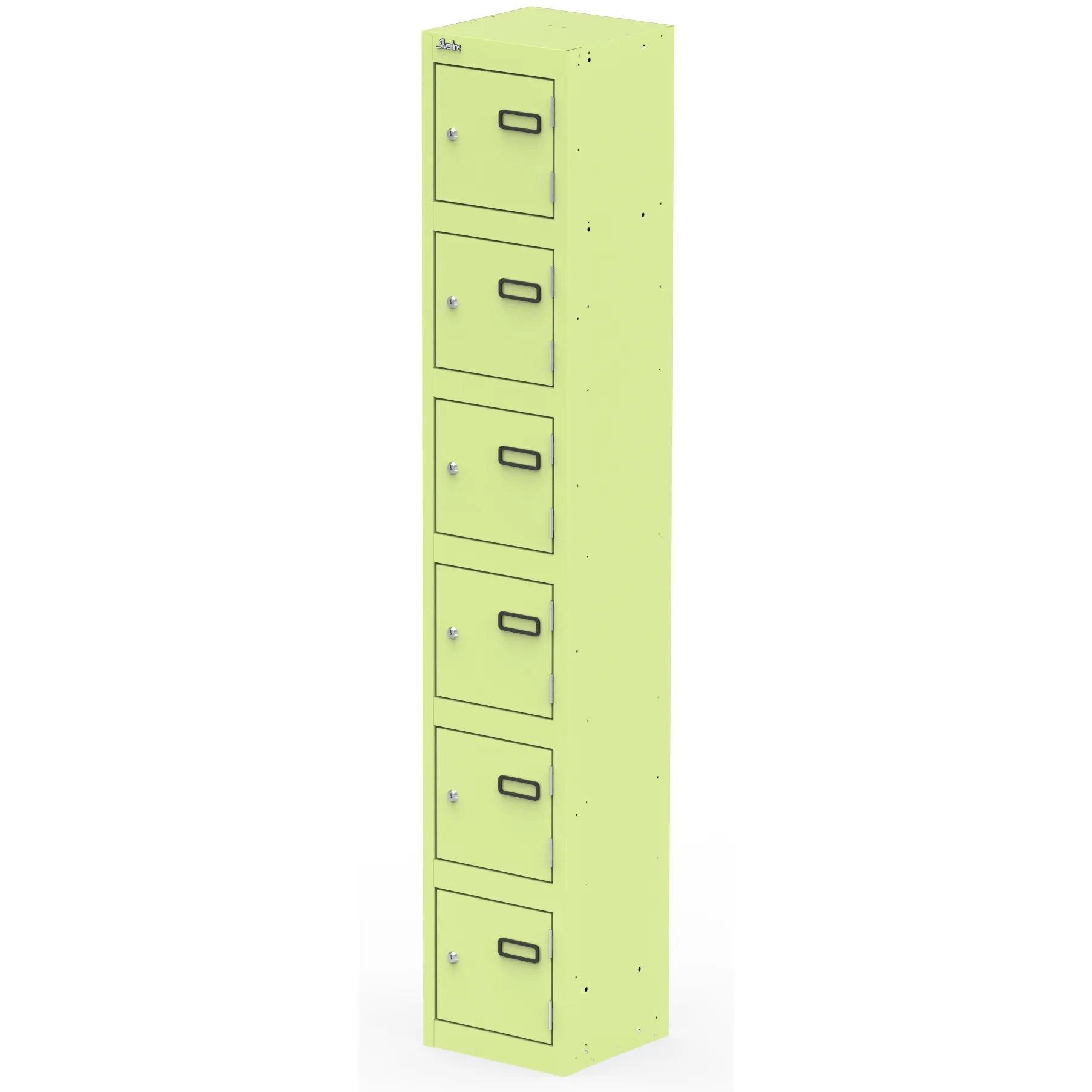 Qube 1800mm High Triple Locking Steel Staff Locker
