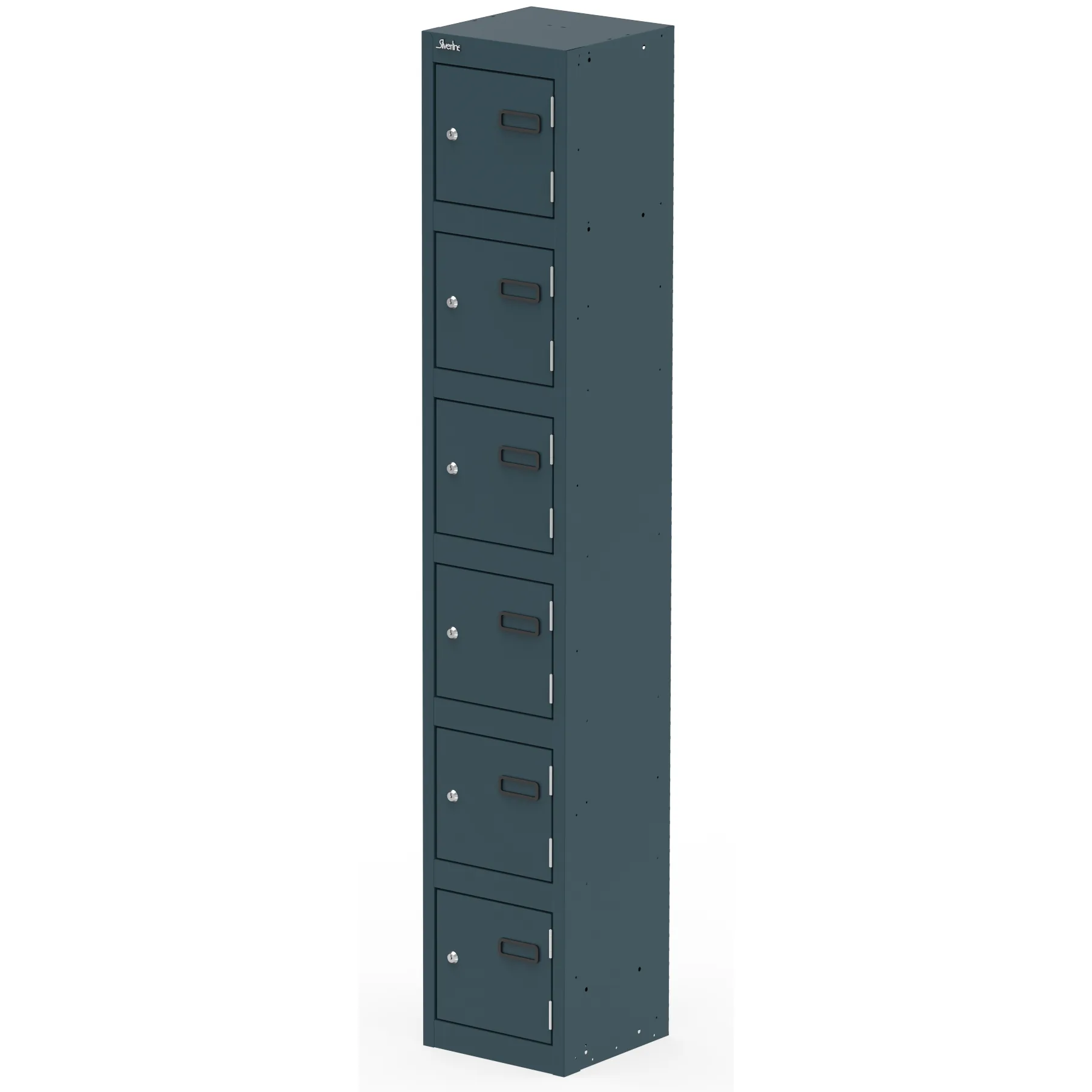 Qube 1800mm High Triple Locking Steel Staff Locker