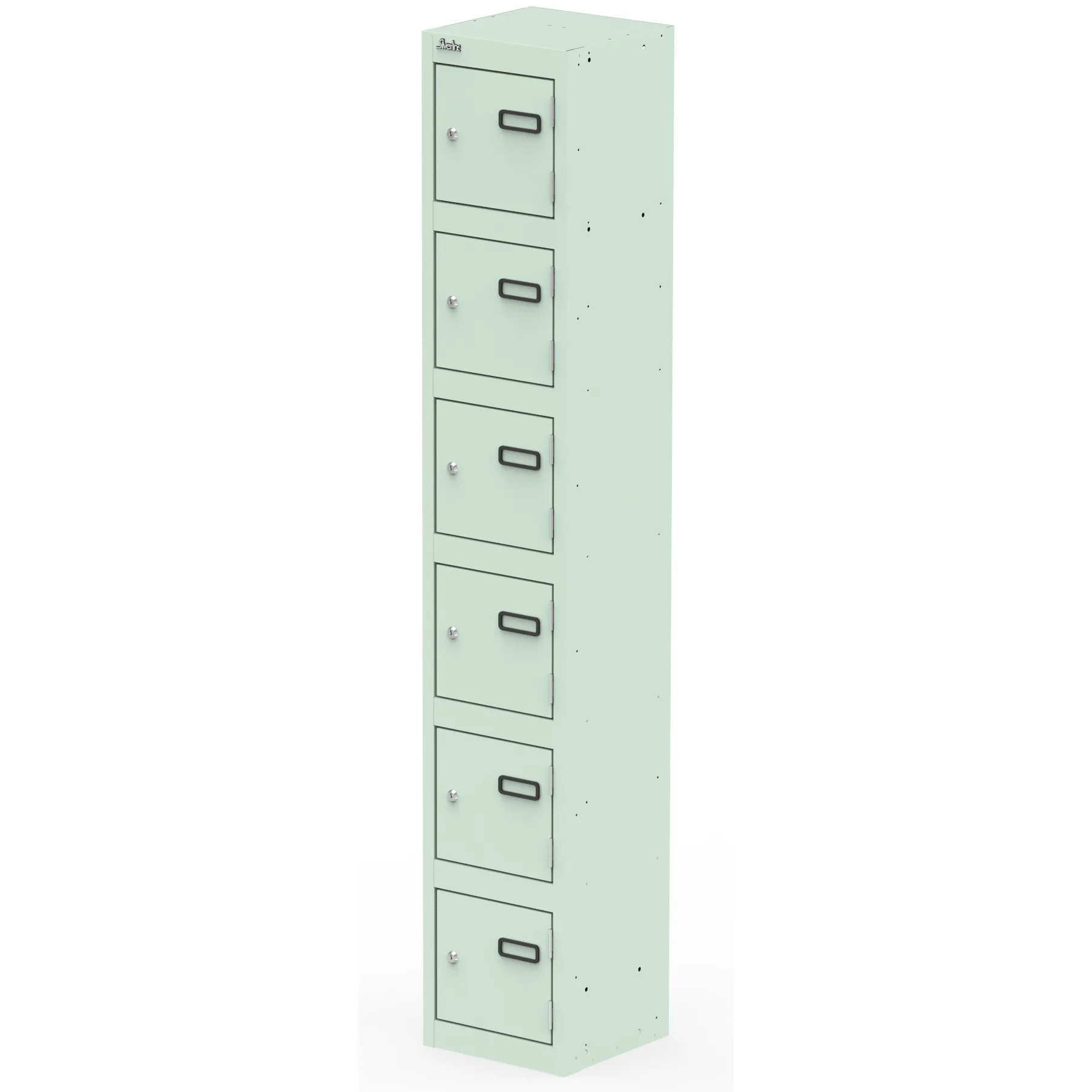 Qube 1800mm High Triple Locking Steel Staff Locker