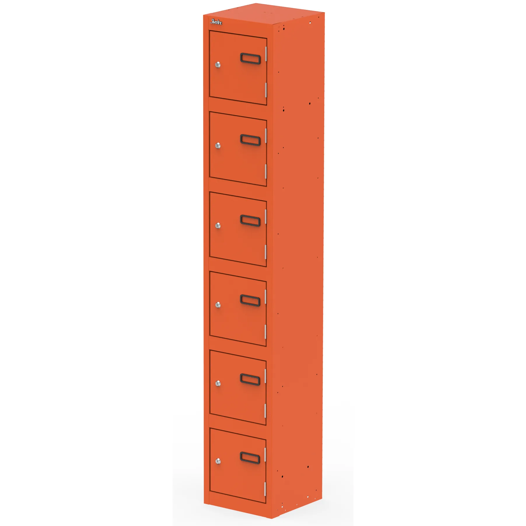Qube 1800mm High Triple Locking Steel Staff Locker