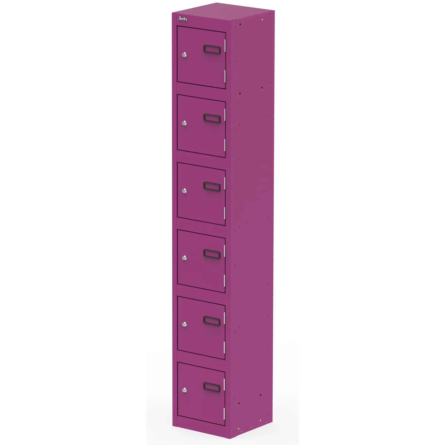 Qube 1800mm High Triple Locking Steel Staff Locker