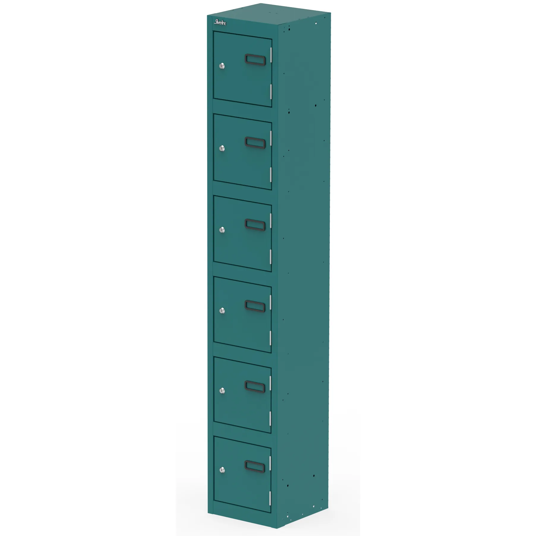 Qube 1800mm High Triple Locking Steel Staff Locker