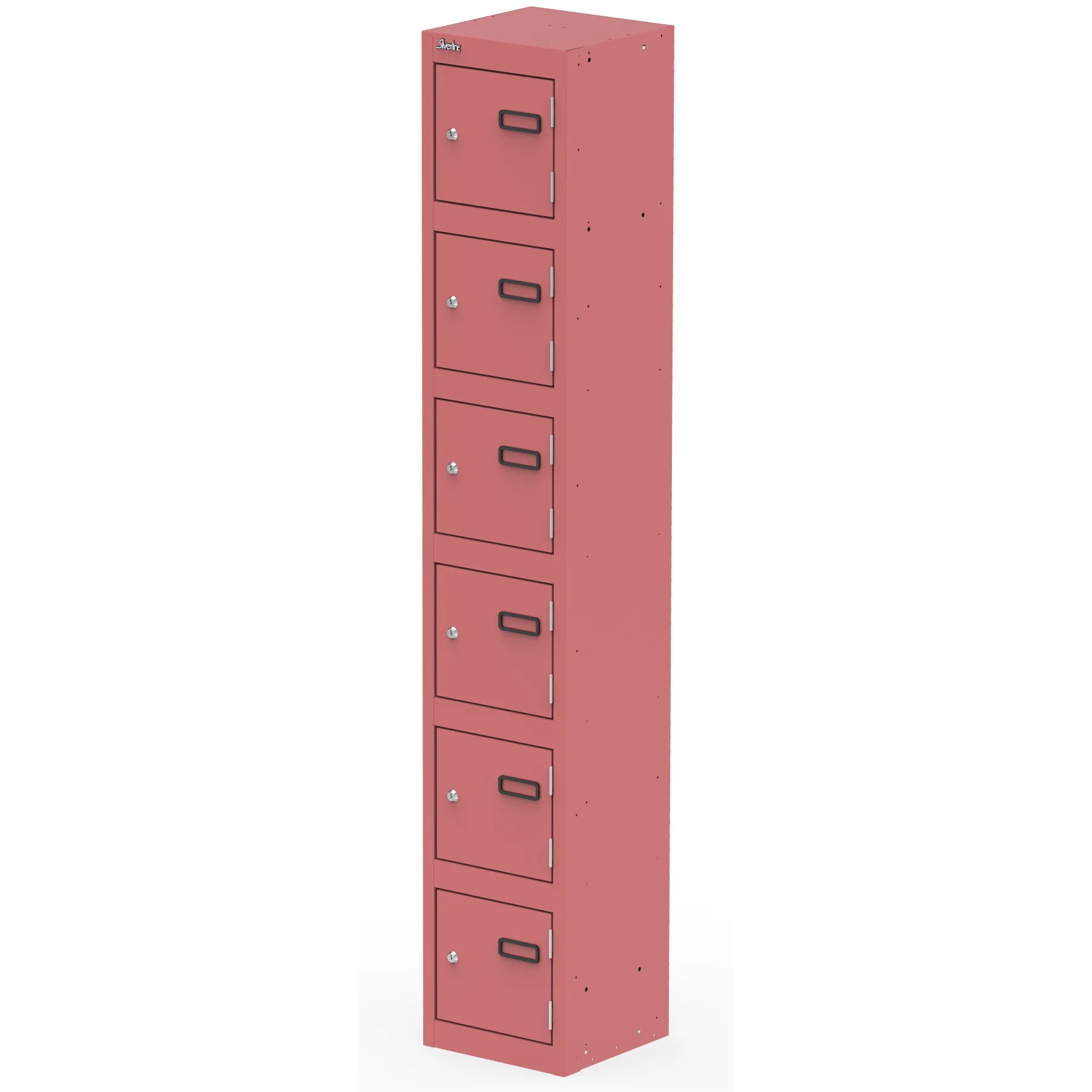 Qube 1800mm High Triple Locking Steel Staff Locker