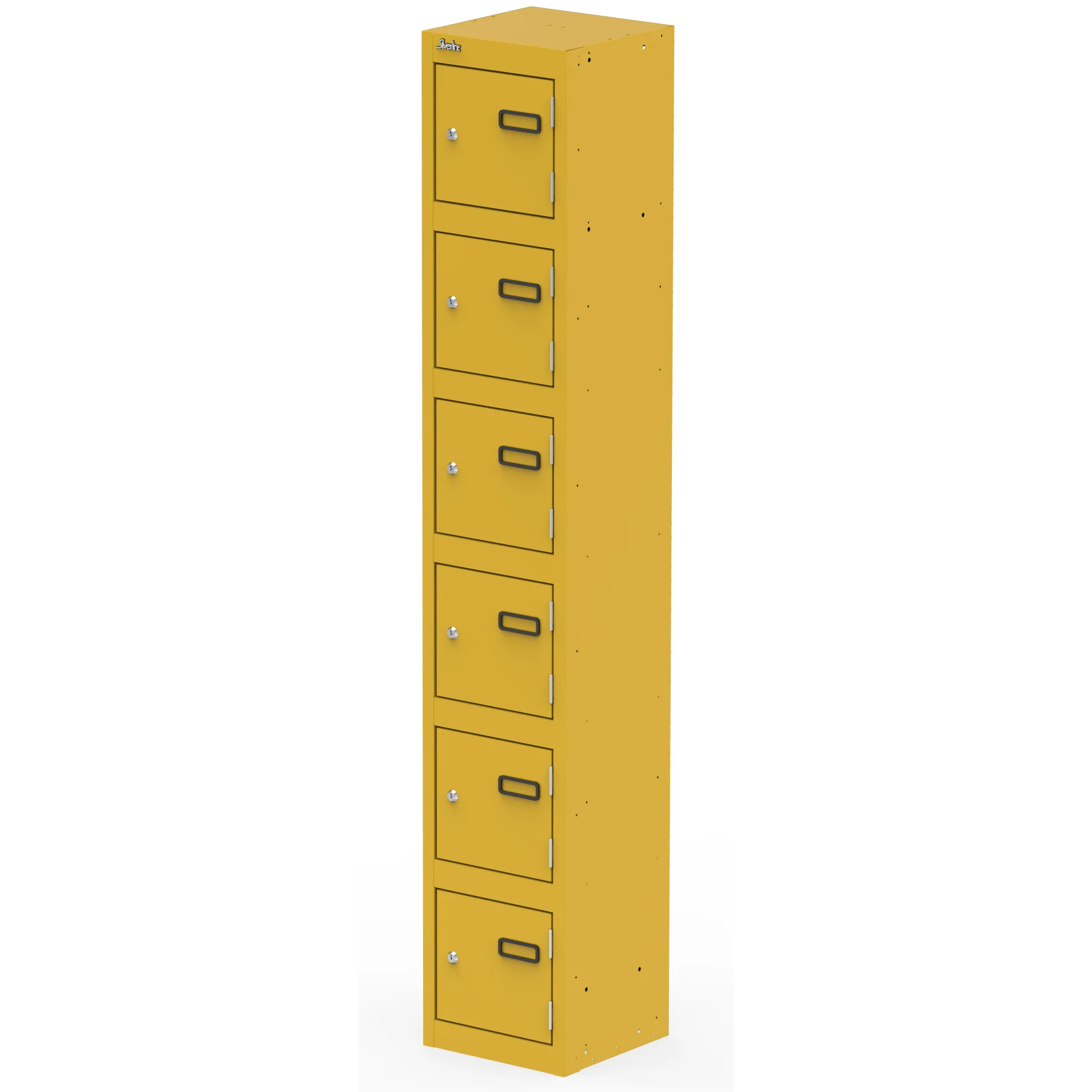 Qube 1800mm High Triple Locking Steel Staff Locker