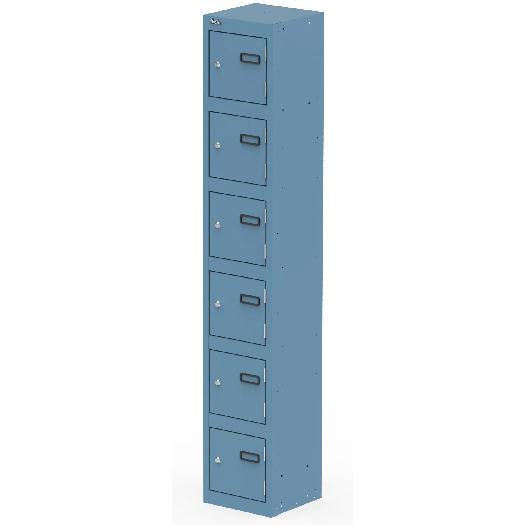 Qube 1800mm High Triple Locking Steel Staff Locker