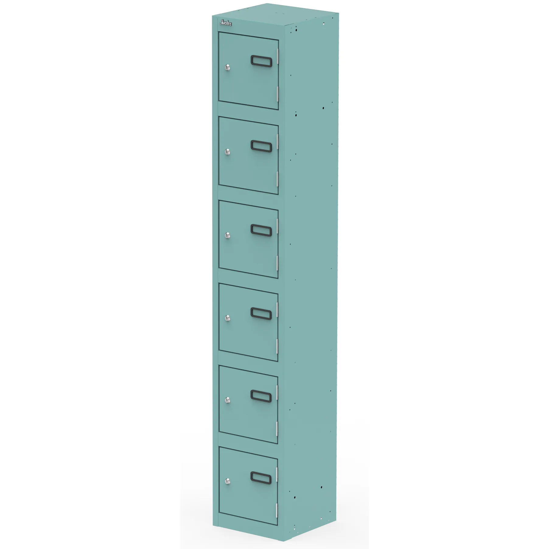 Qube 1800mm High Triple Locking Steel Staff Locker