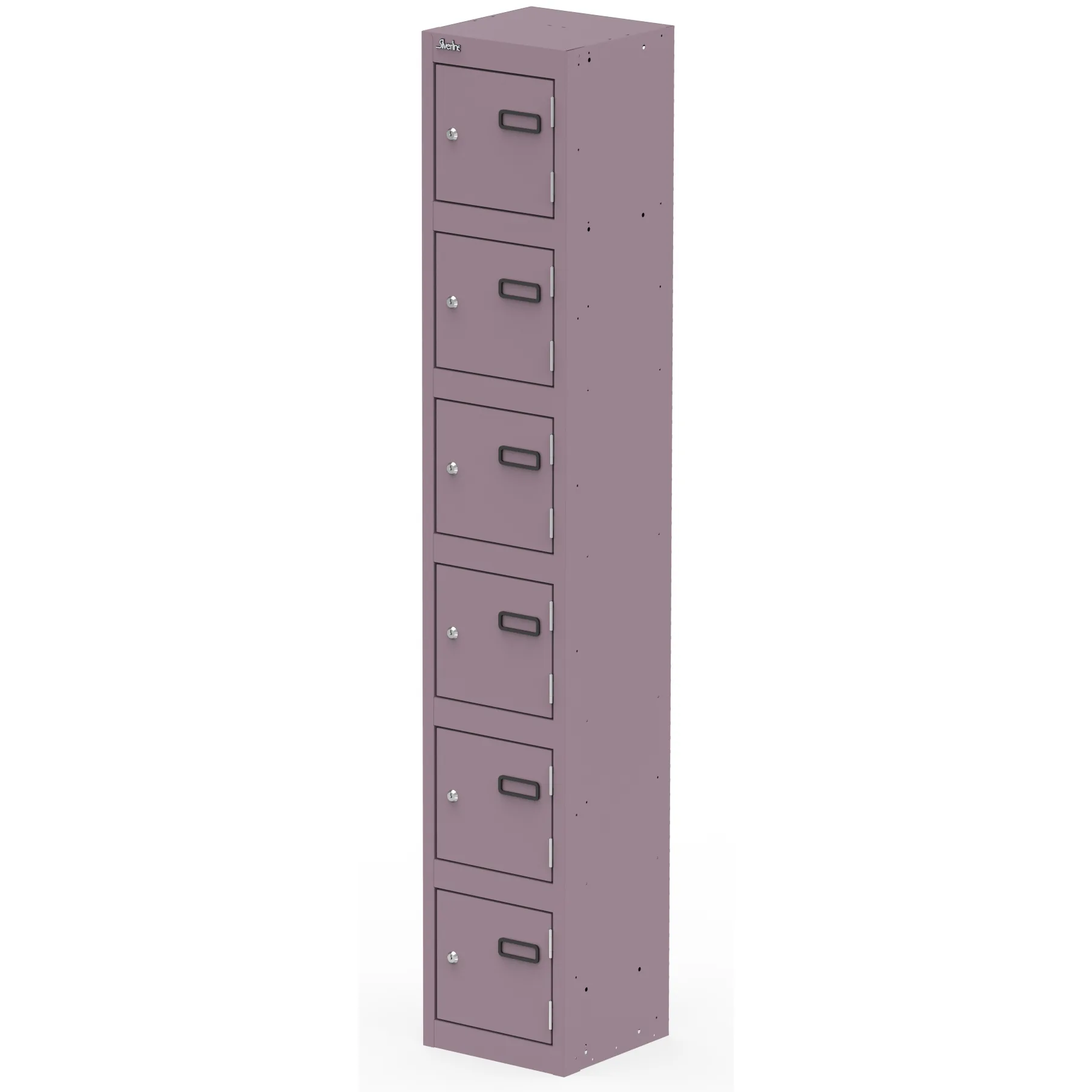 Qube 1800mm High Triple Locking Steel Staff Locker