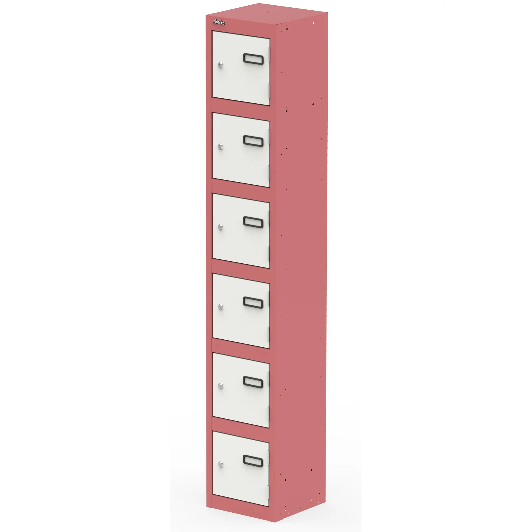 Qube 1800mm High Triple Locking Steel Staff Locker