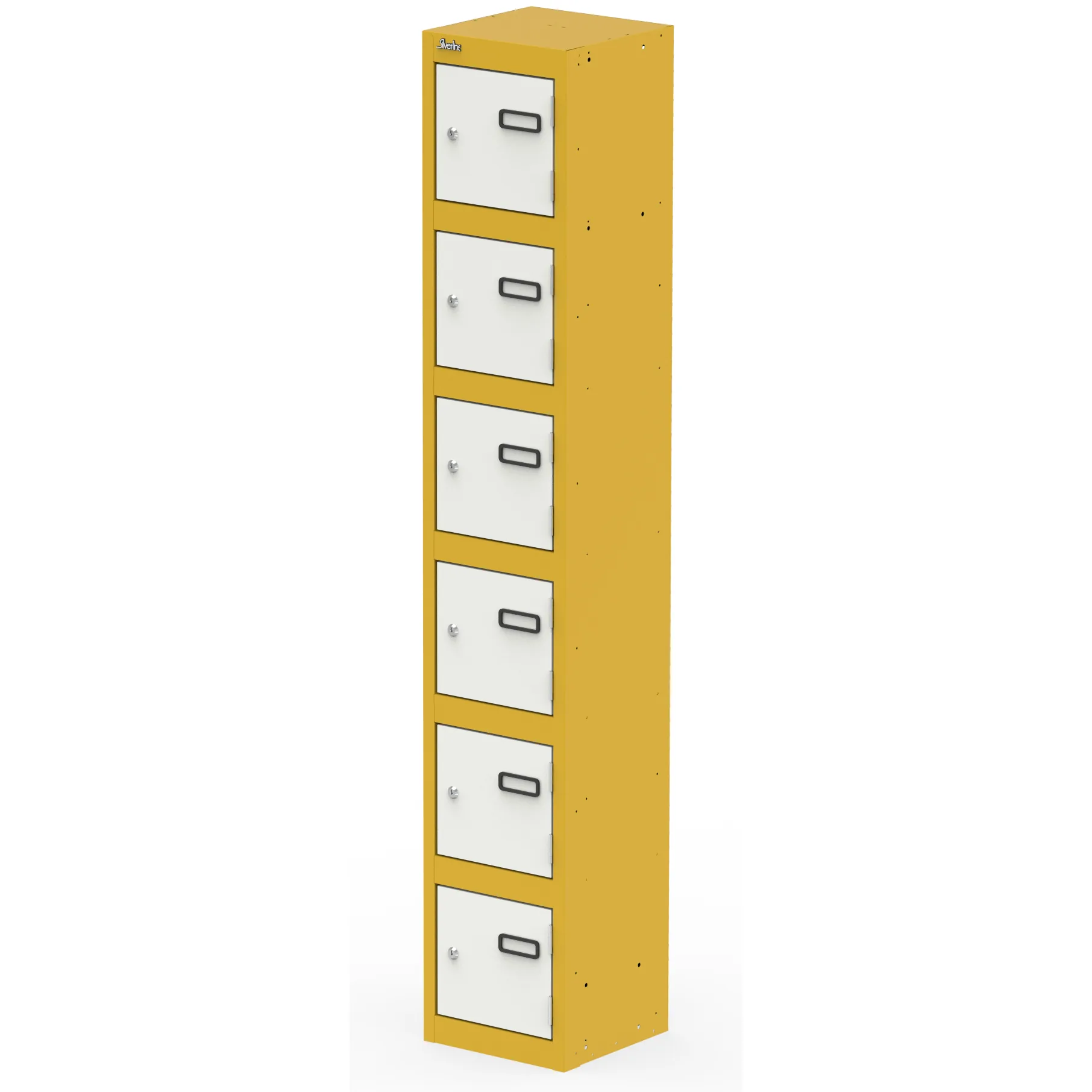 Qube 1800mm High Triple Locking Steel Staff Locker