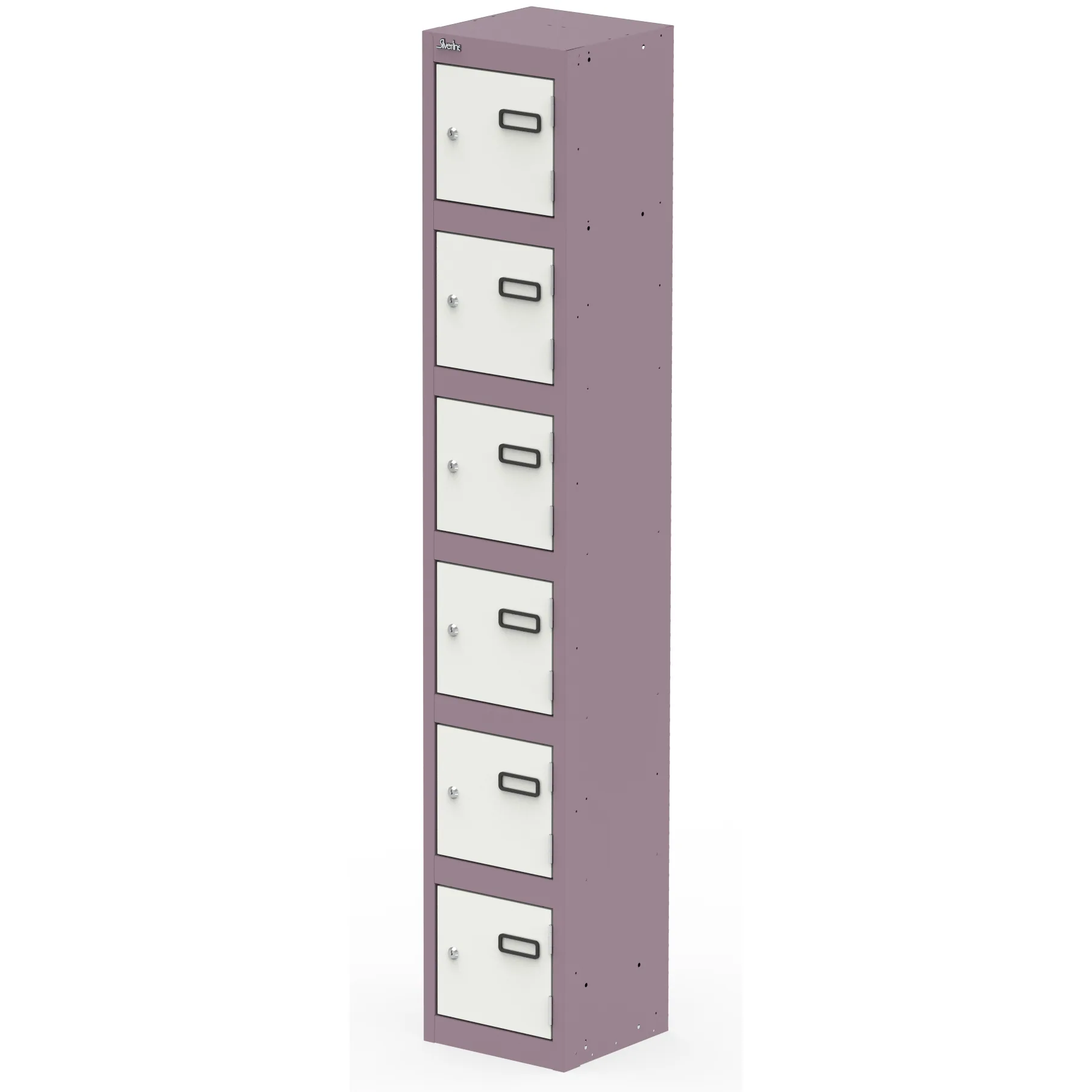 Qube 1800mm High Triple Locking Steel Staff Locker