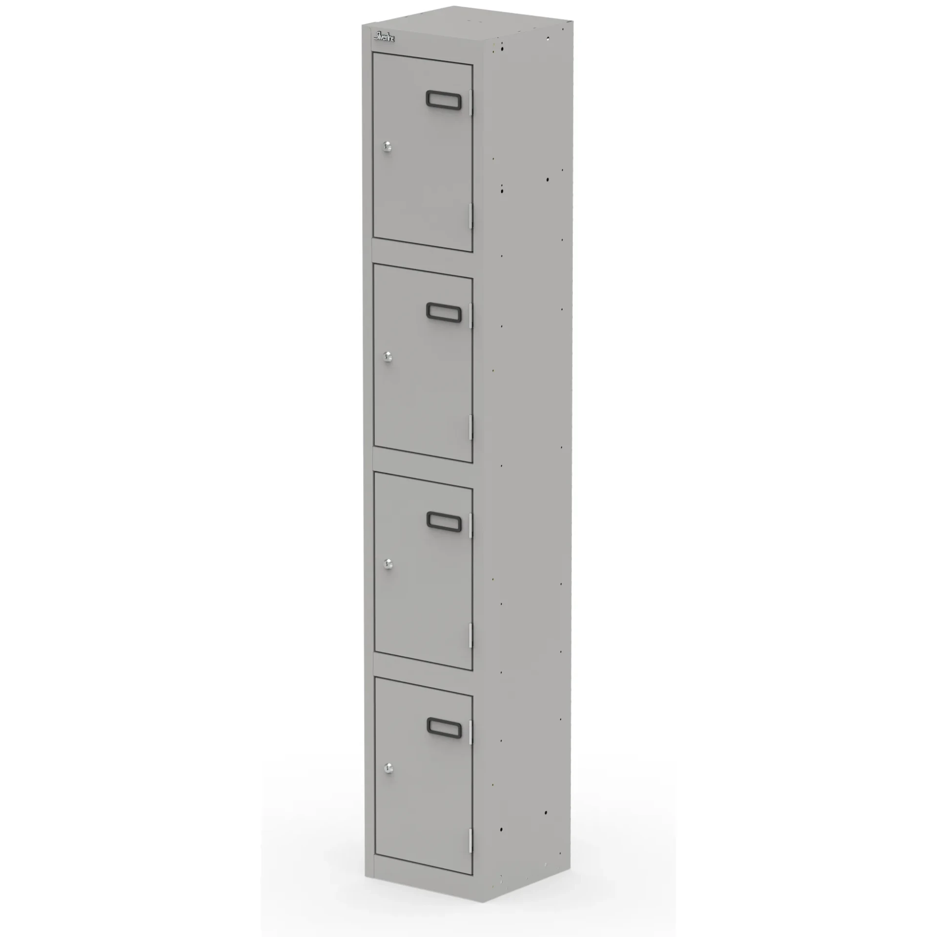 Qube 1800mm High Triple Locking Steel Staff Locker