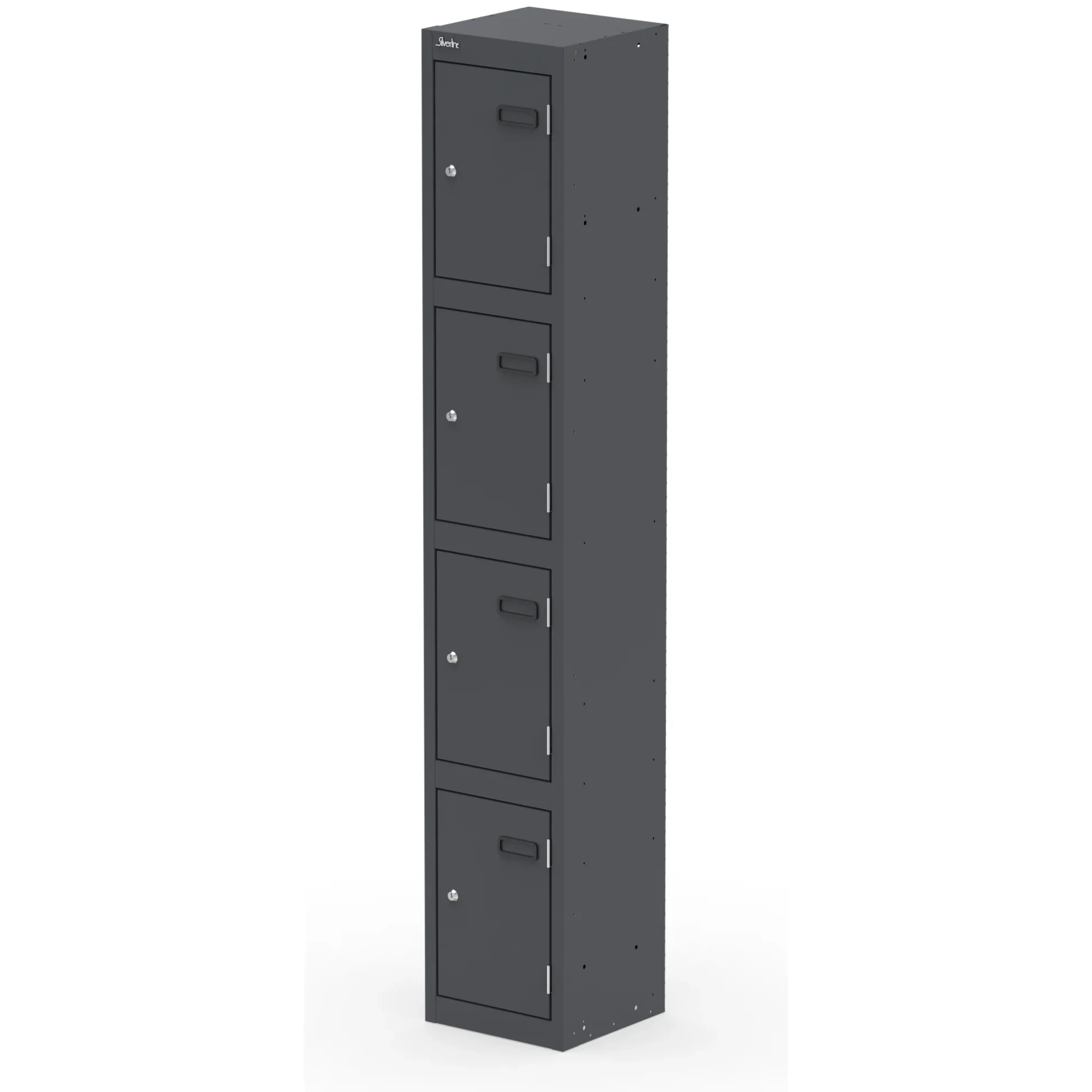 Qube 1800mm High Triple Locking Steel Staff Locker