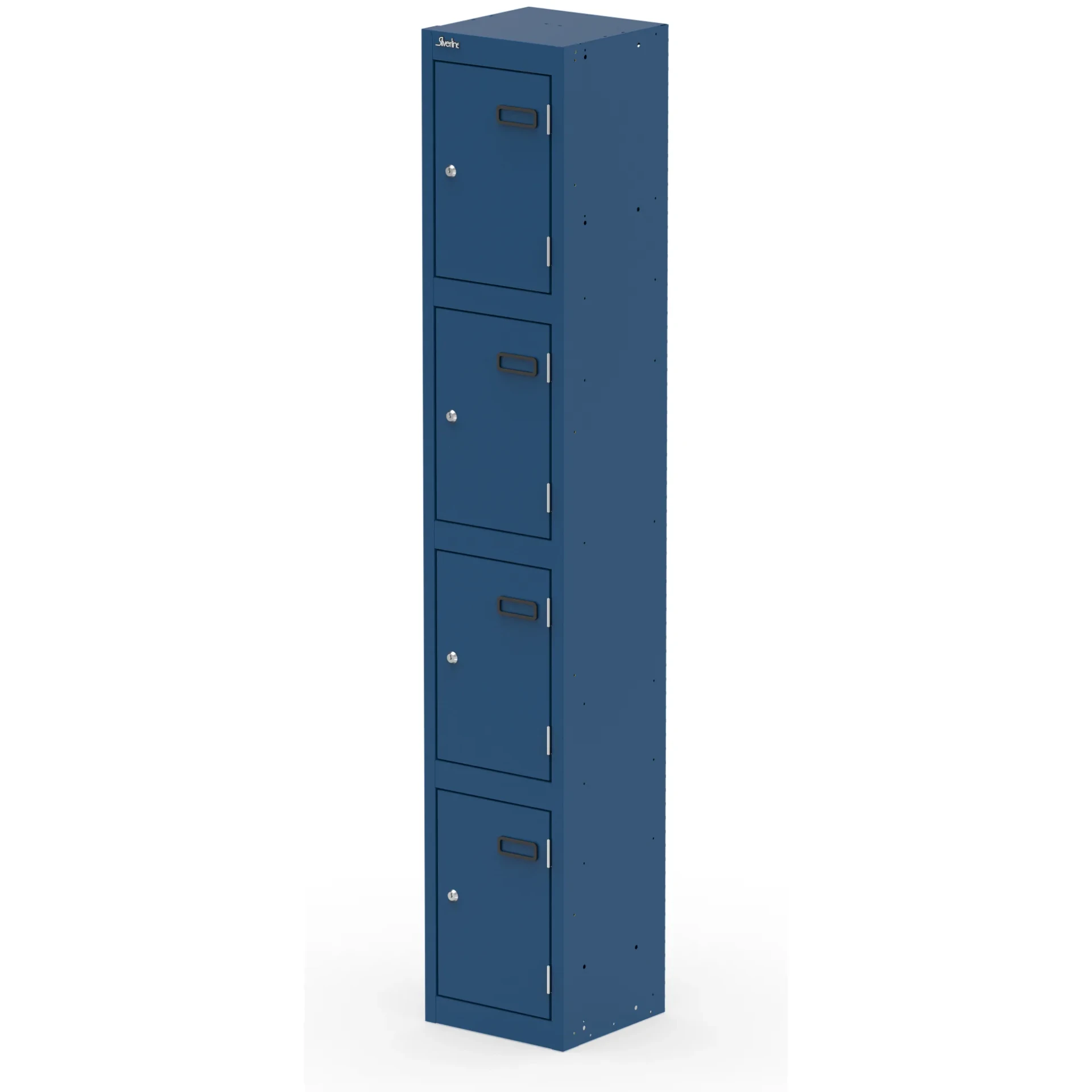 Qube 1800mm High Triple Locking Steel Staff Locker
