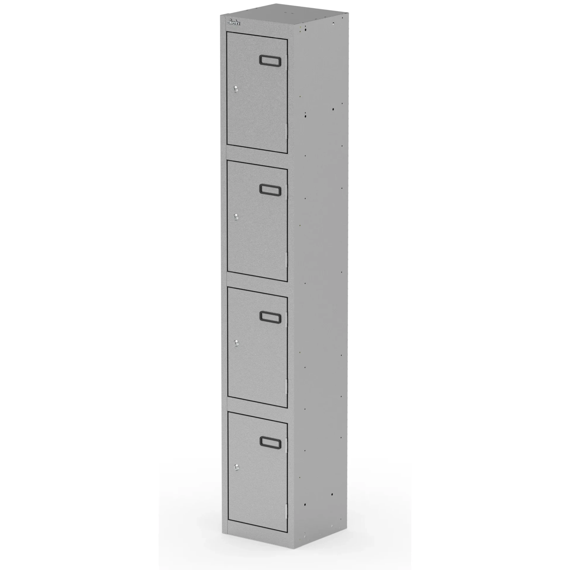 Qube 1800mm High Triple Locking Steel Staff Locker