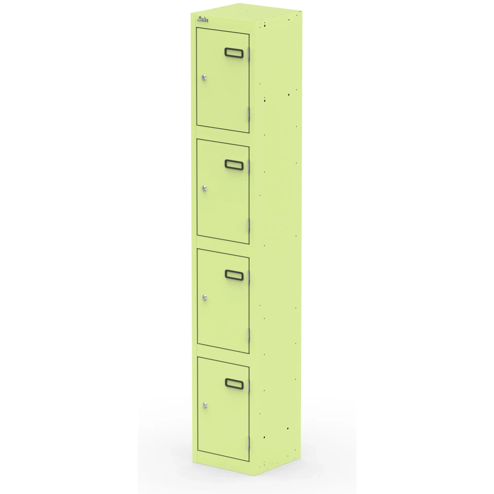 Qube 1800mm High Triple Locking Steel Staff Locker