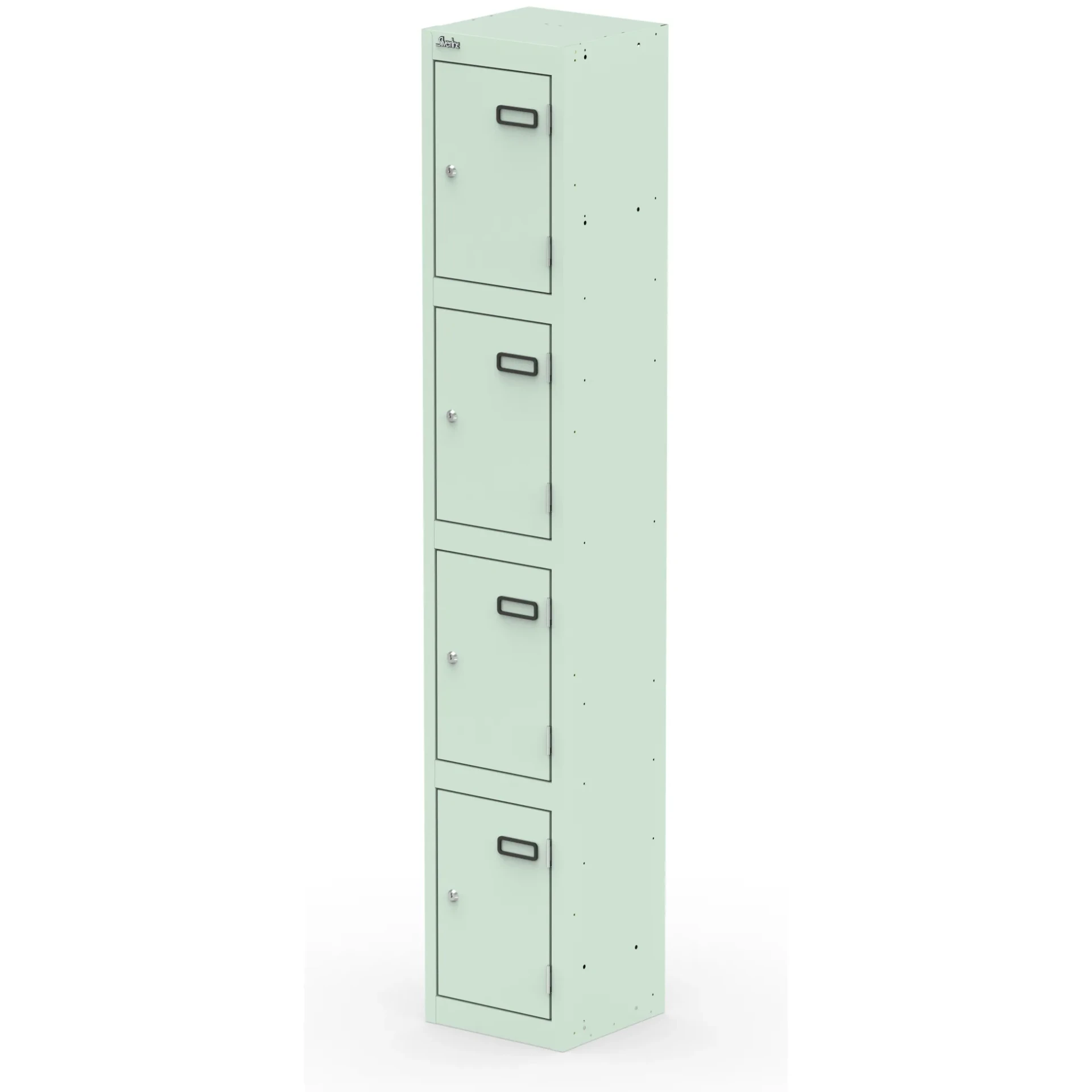Qube 1800mm High Triple Locking Steel Staff Locker