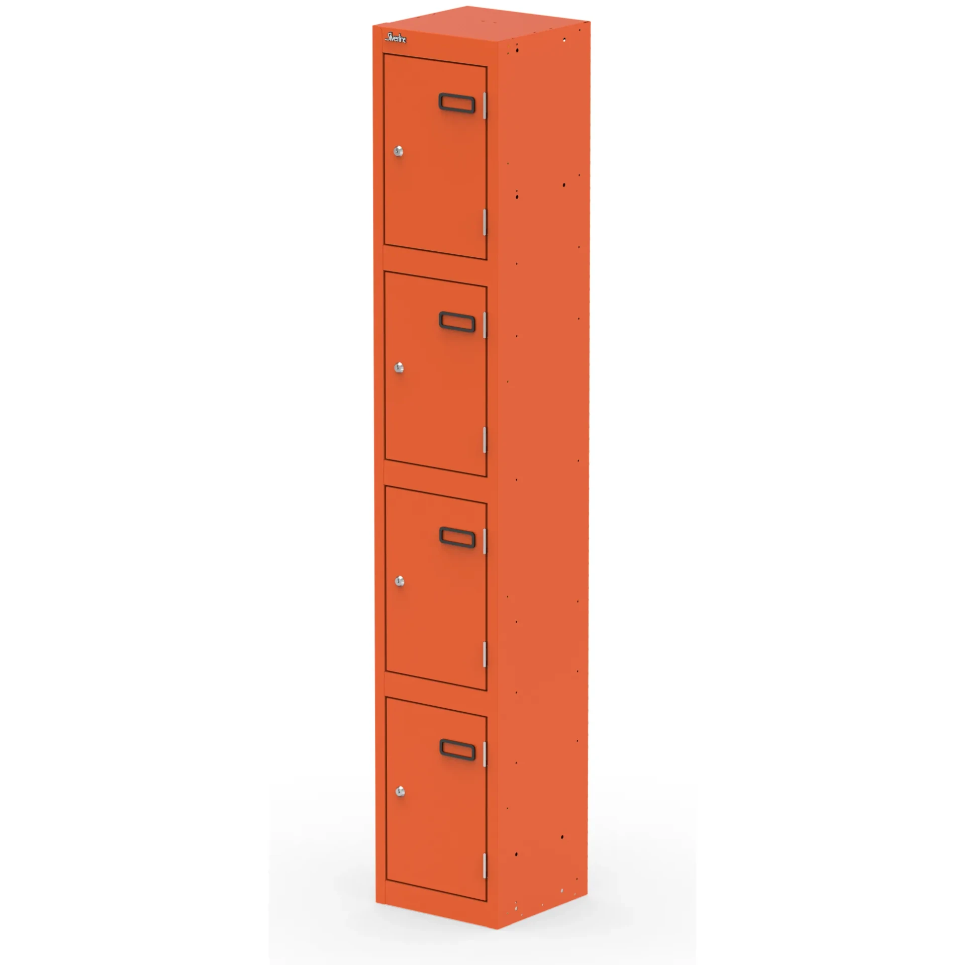 Qube 1800mm High Triple Locking Steel Staff Locker