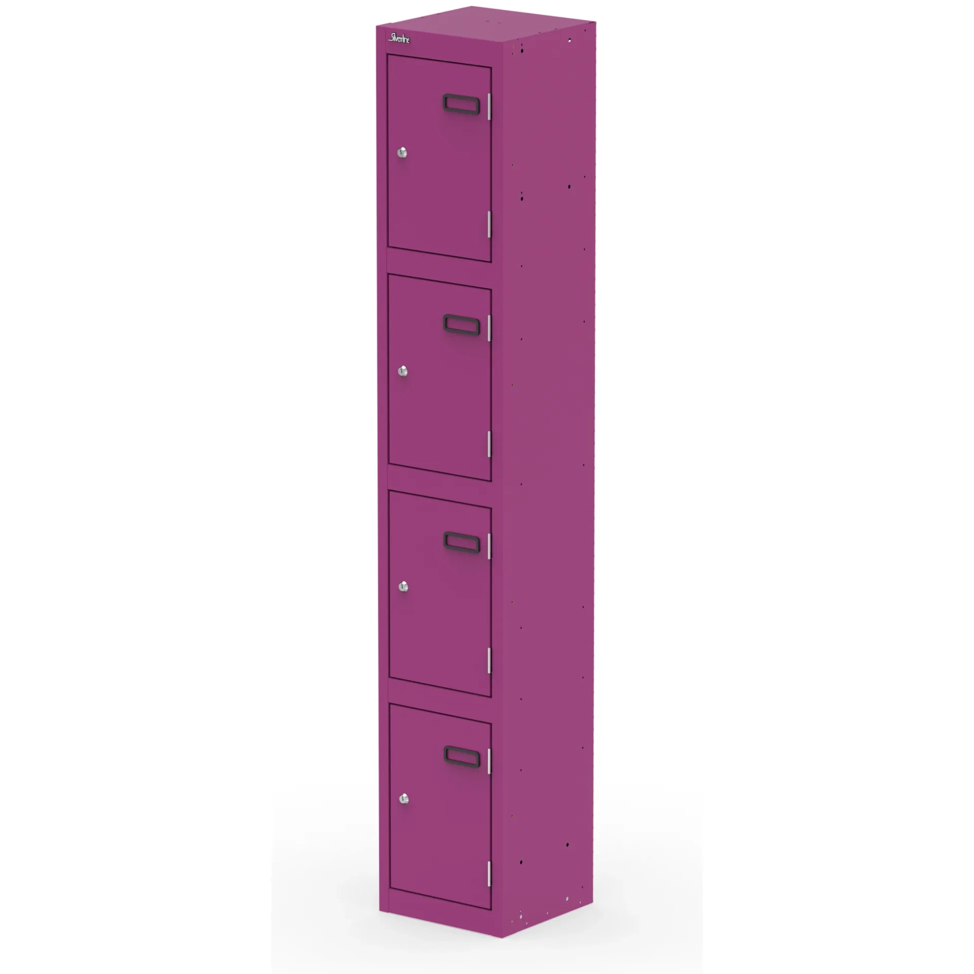Qube 1800mm High Triple Locking Steel Staff Locker