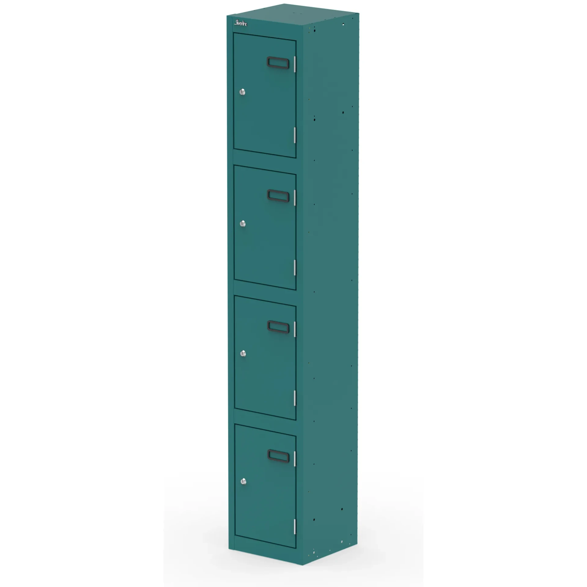 Qube 1800mm High Triple Locking Steel Staff Locker