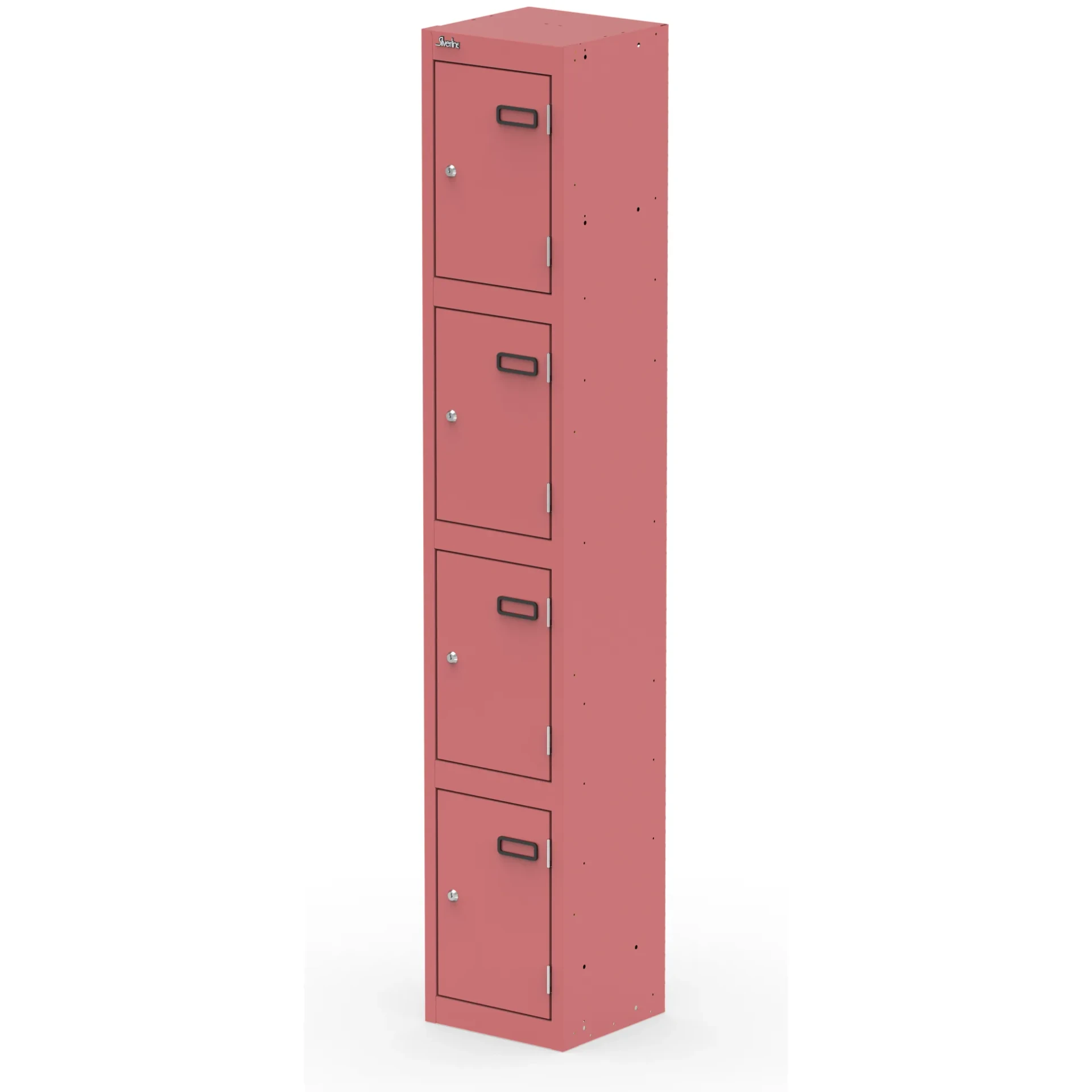 Qube 1800mm High Triple Locking Steel Staff Locker