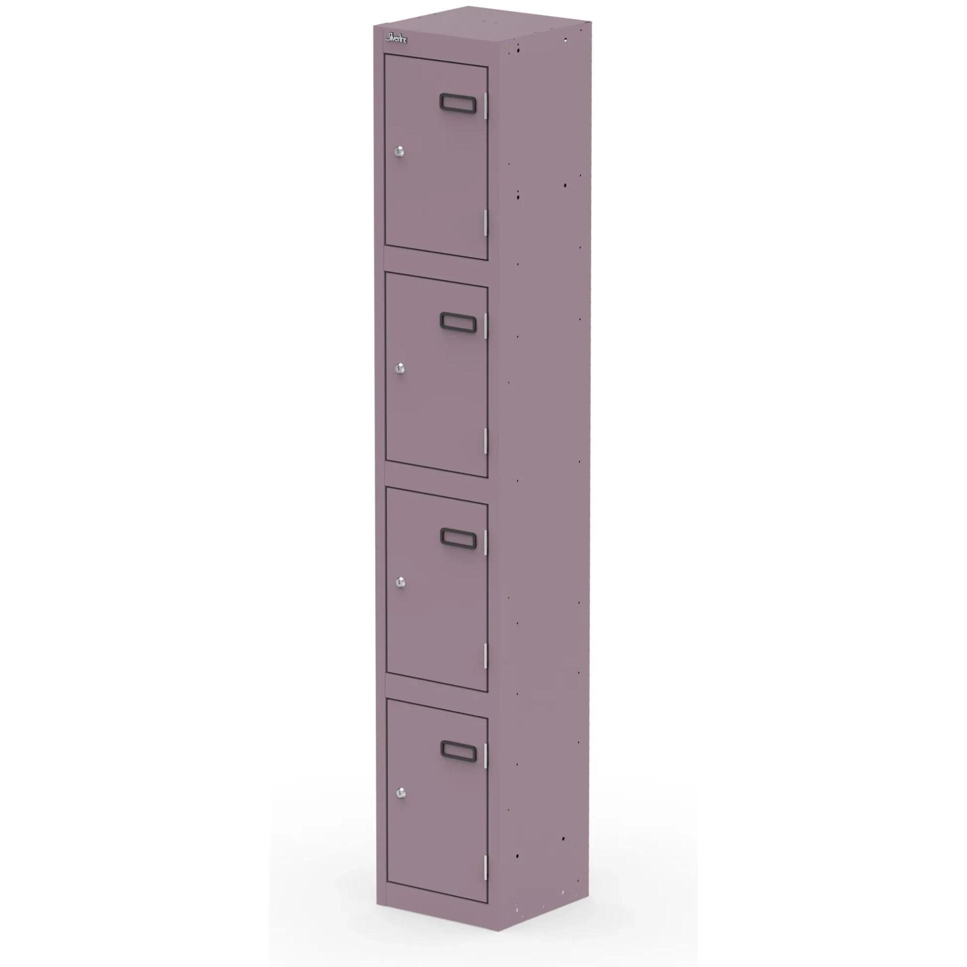 Qube 1800mm High Triple Locking Steel Staff Locker