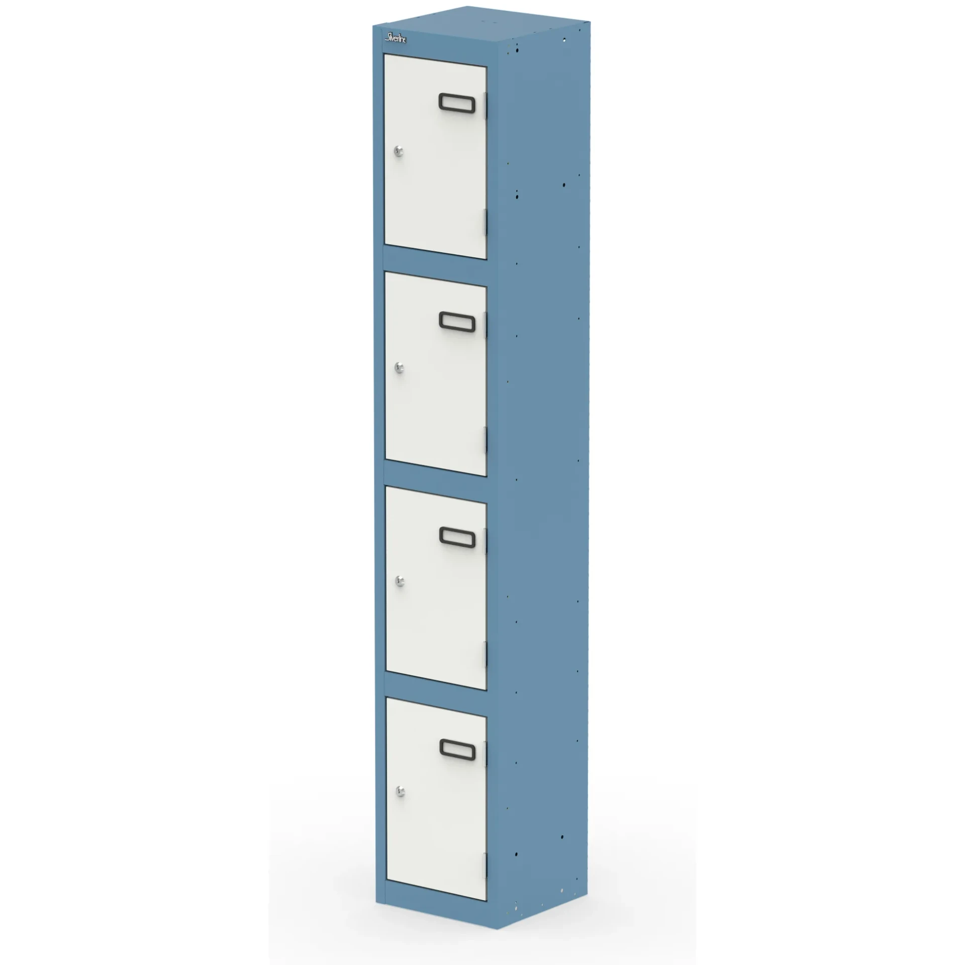Qube 1800mm High Triple Locking Steel Staff Locker