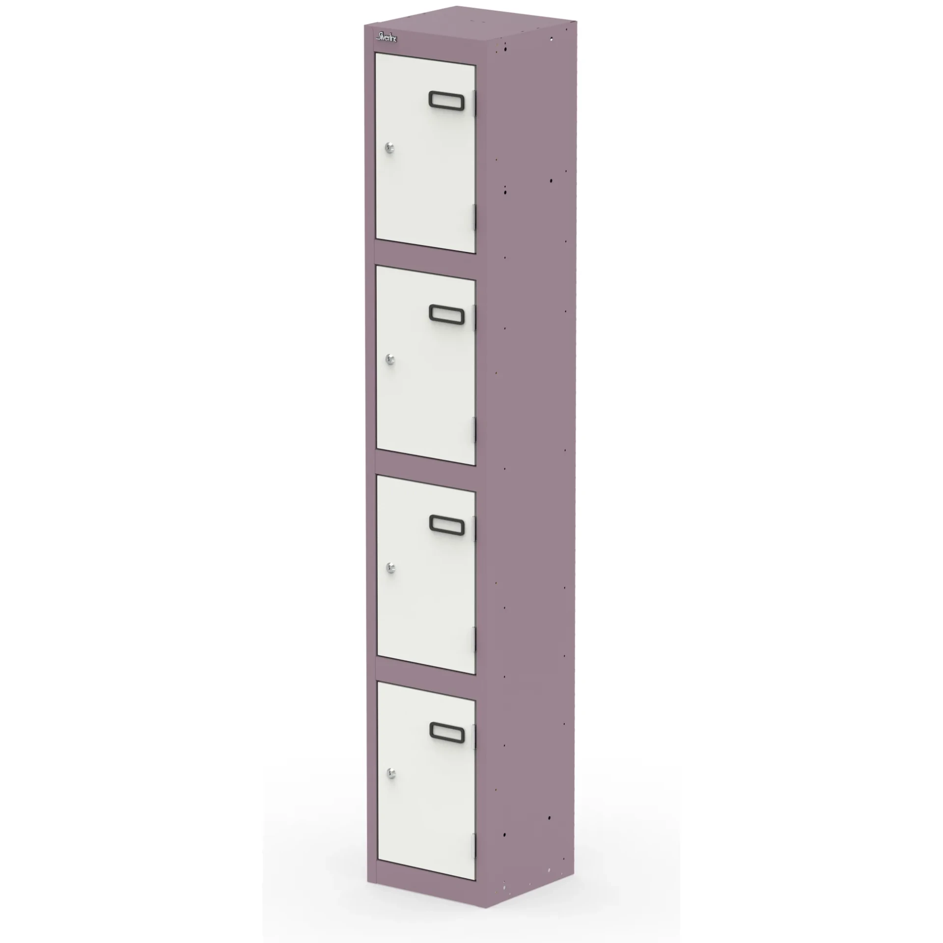 Qube 1800mm High Triple Locking Steel Staff Locker