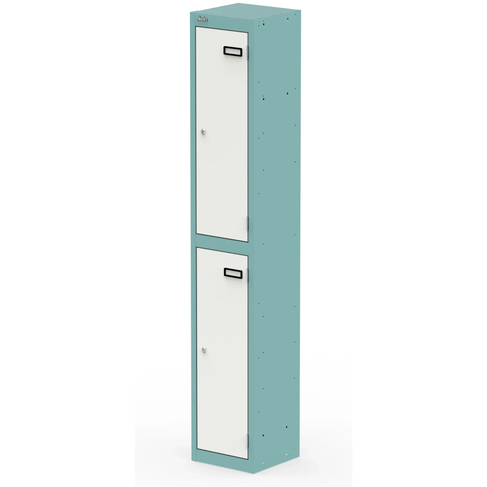 Qube 1800mm High Triple Locking Steel Staff Locker