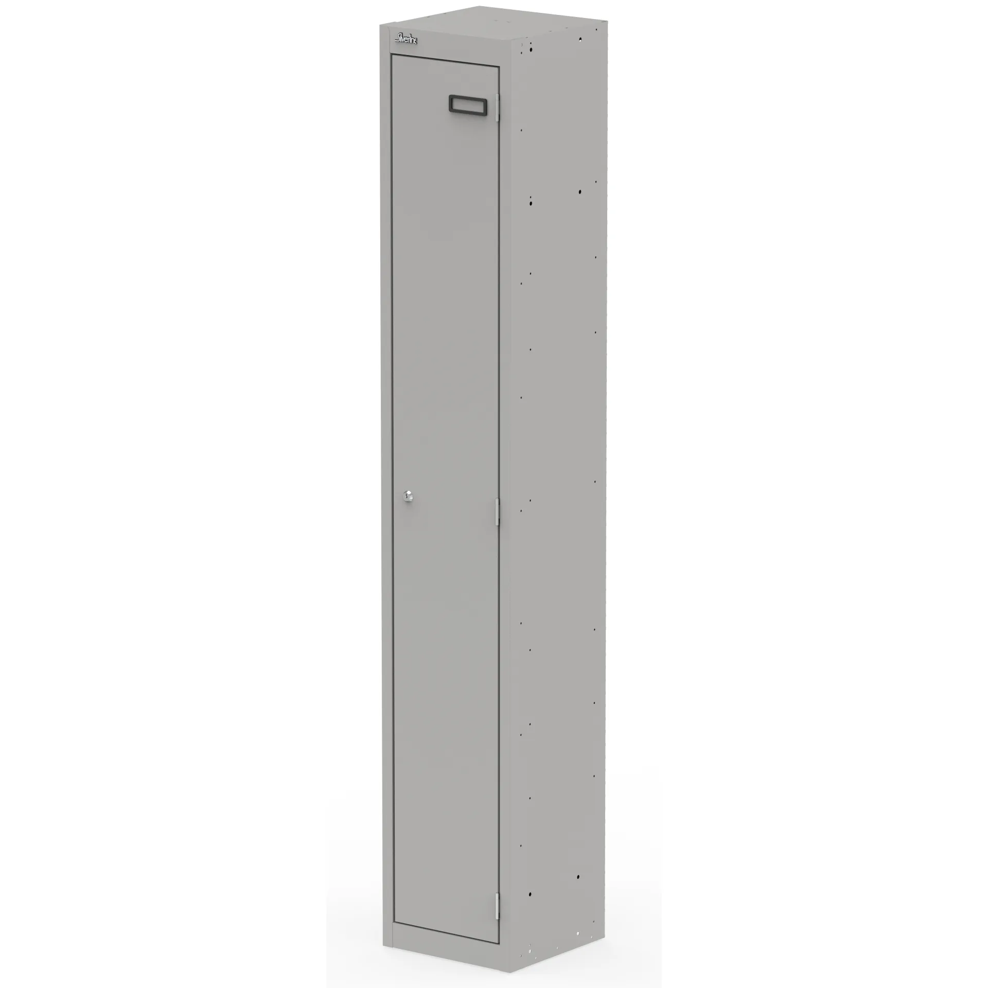 Qube 1800mm High Triple Locking Steel Staff Locker