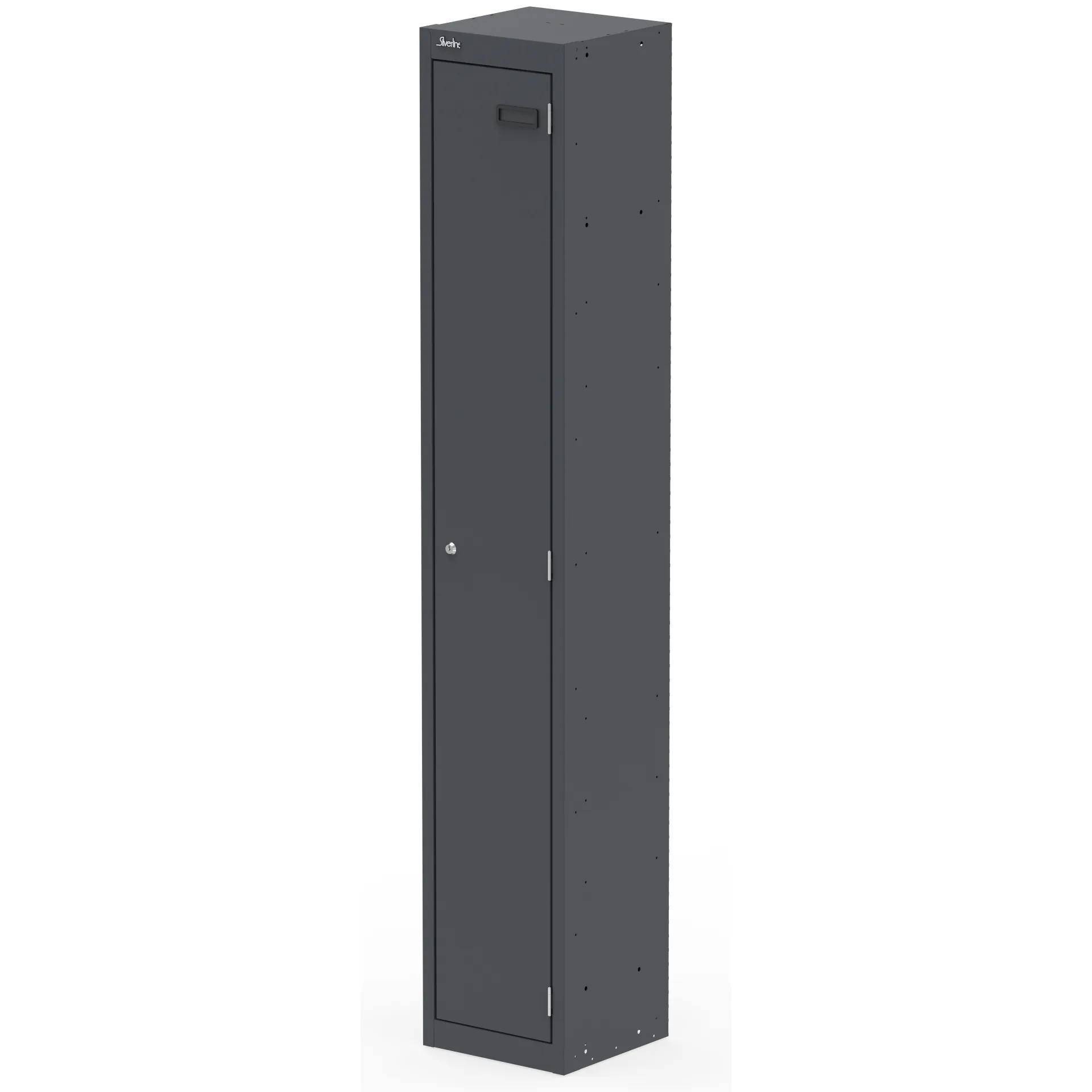Qube 1800mm High Triple Locking Steel Staff Locker