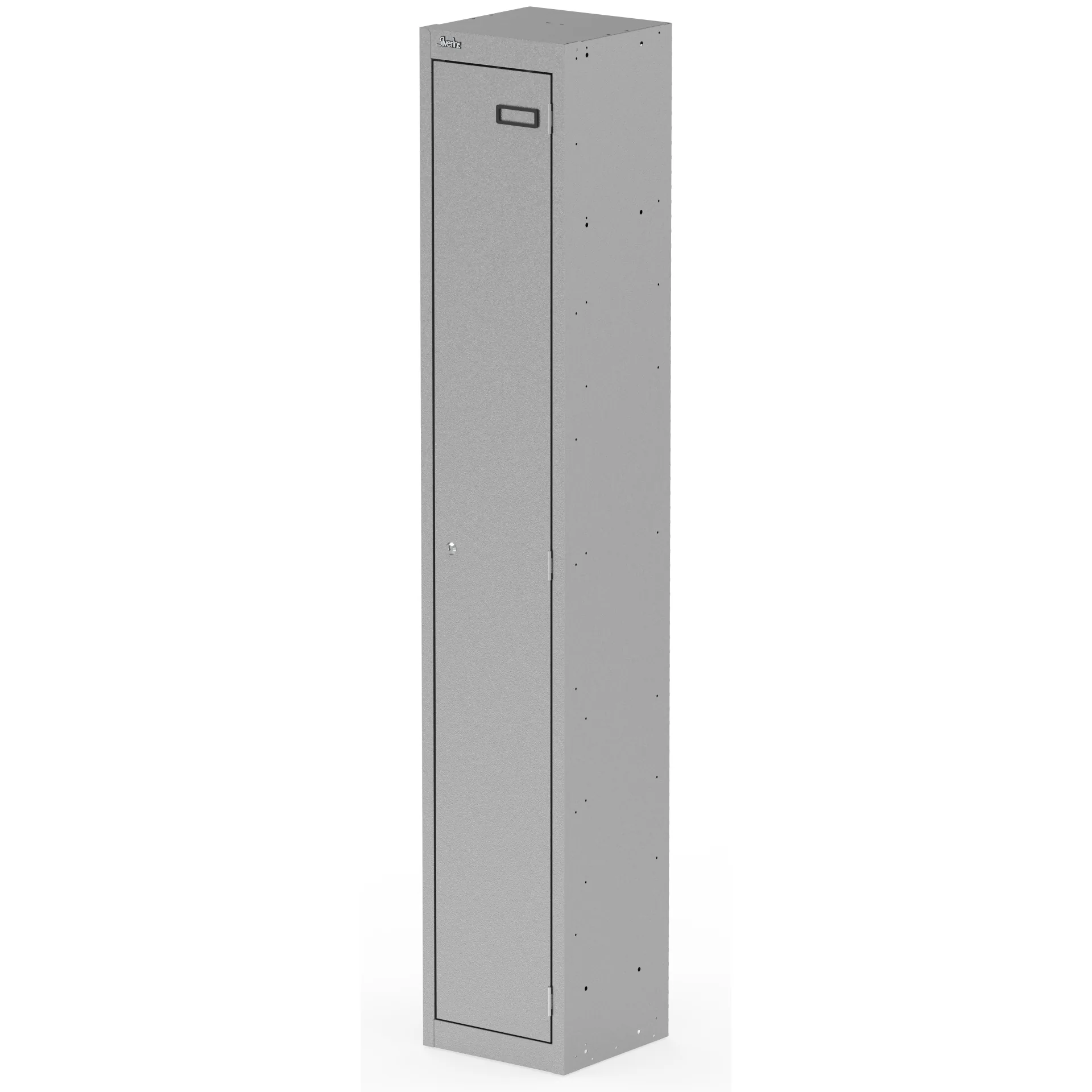 Qube 1800mm High Triple Locking Steel Staff Locker
