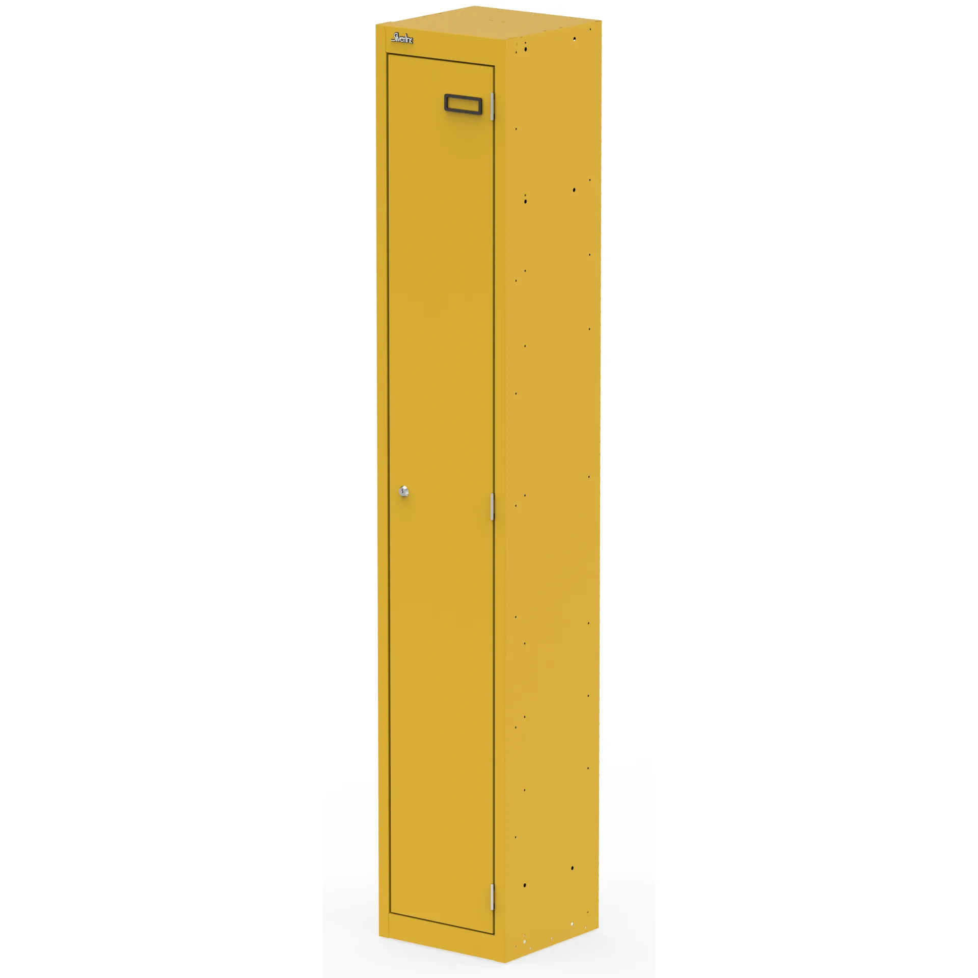 Qube 1800mm High Triple Locking Steel Staff Locker