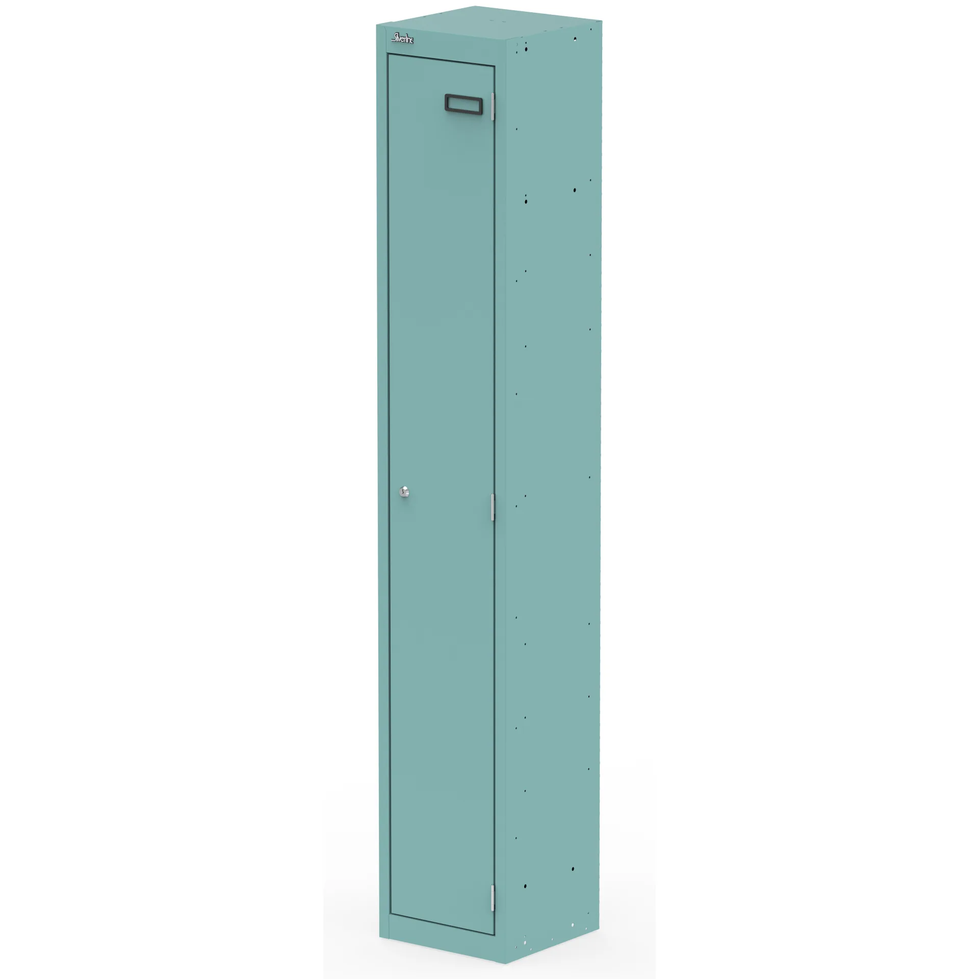 Qube 1800mm High Triple Locking Steel Staff Locker