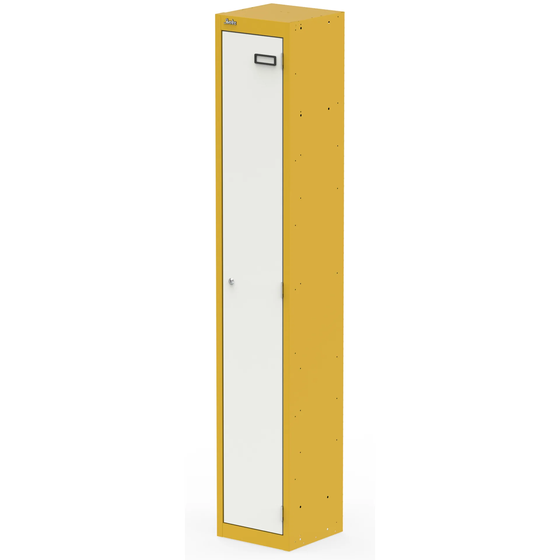 Qube 1800mm High Triple Locking Steel Staff Locker