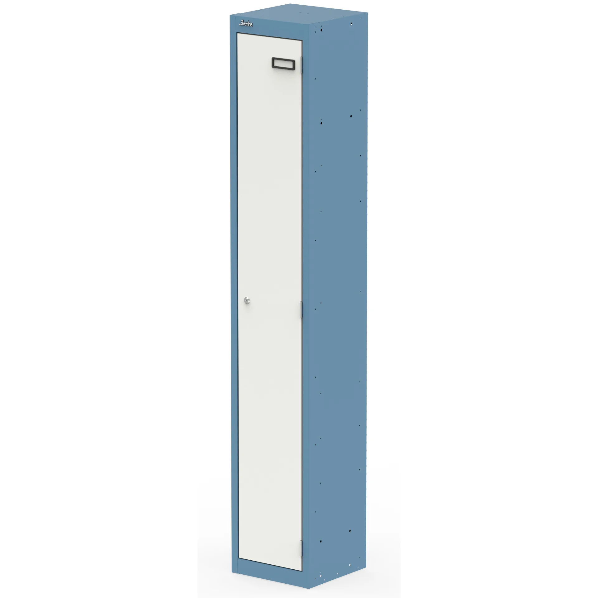 Qube 1800mm High Triple Locking Steel Staff Locker