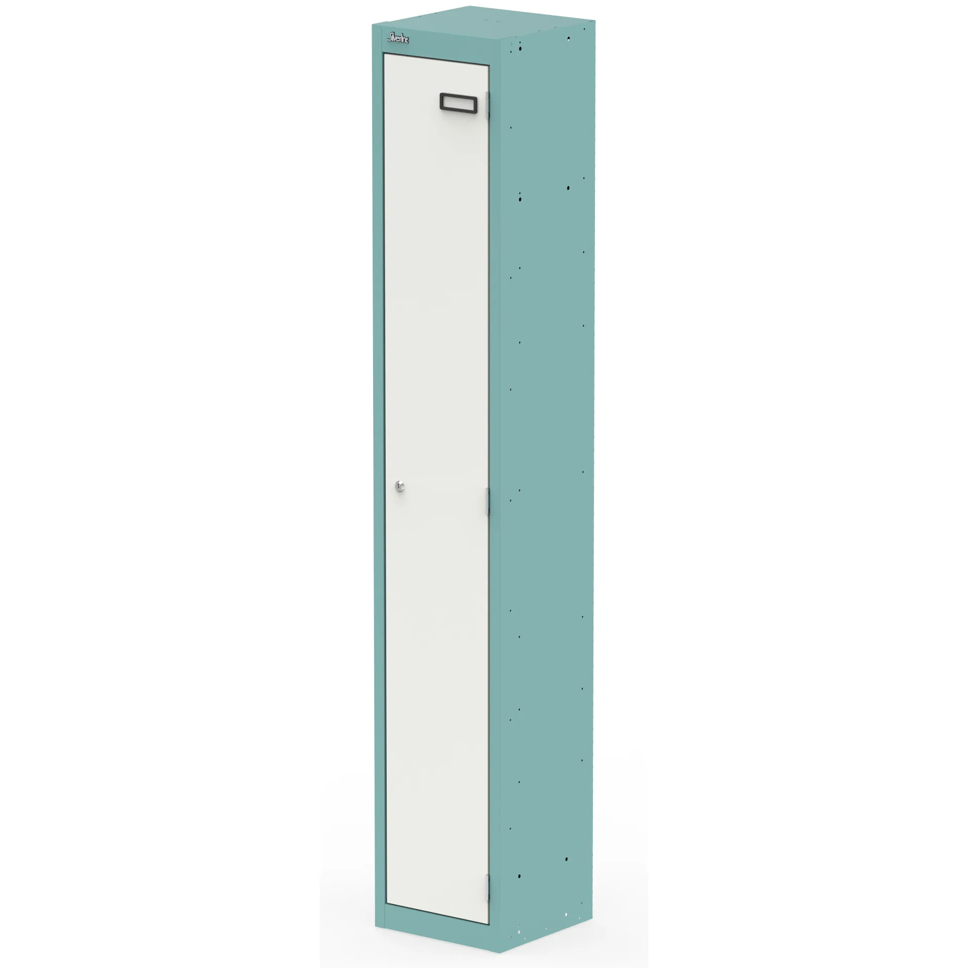 Qube 1800mm High Triple Locking Steel Staff Locker
