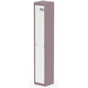Qube 1800mm High Triple Locking Steel Staff Locker